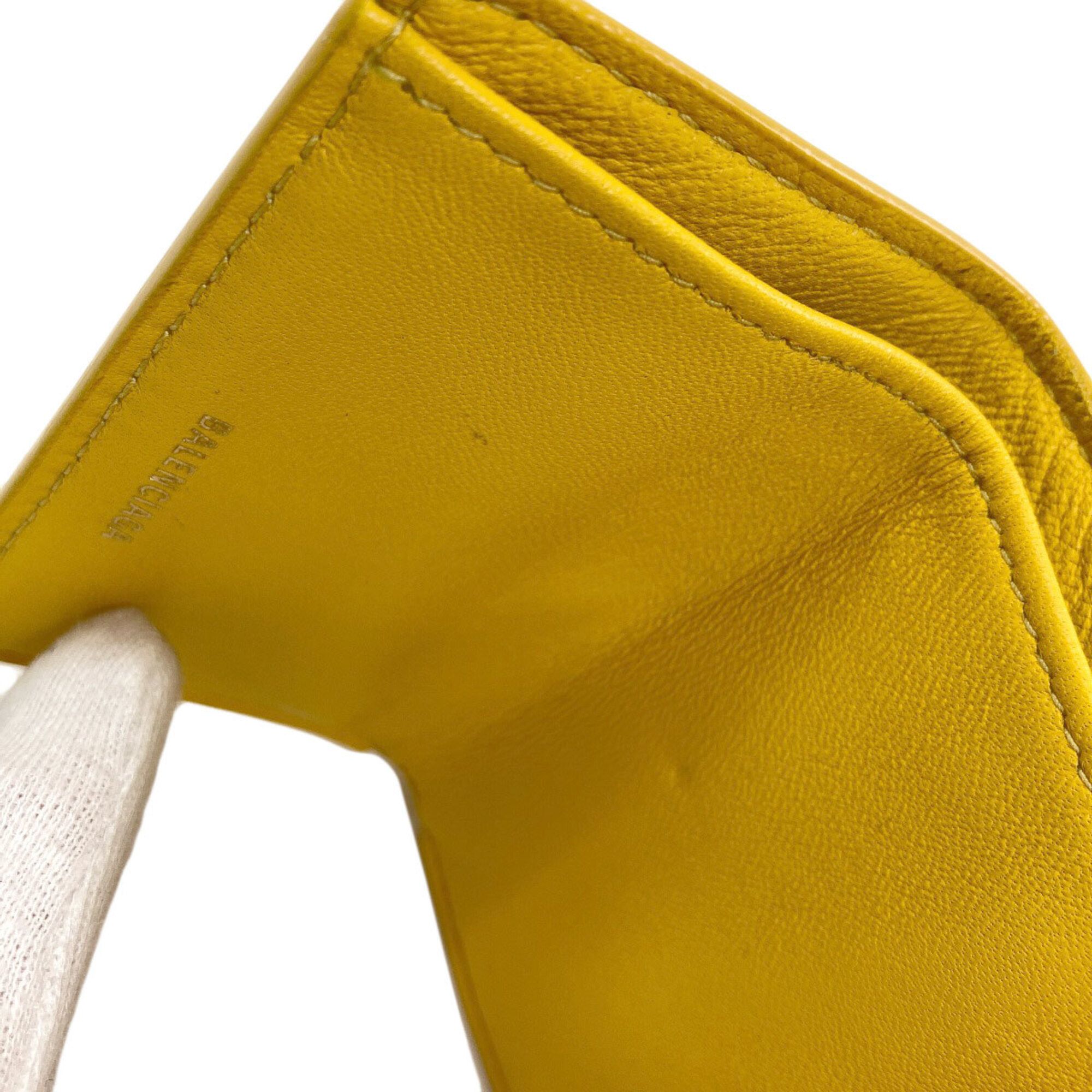 Leather Wallet (Tri-Fold) (Pre-Owned) - Balenciaga - Modalova