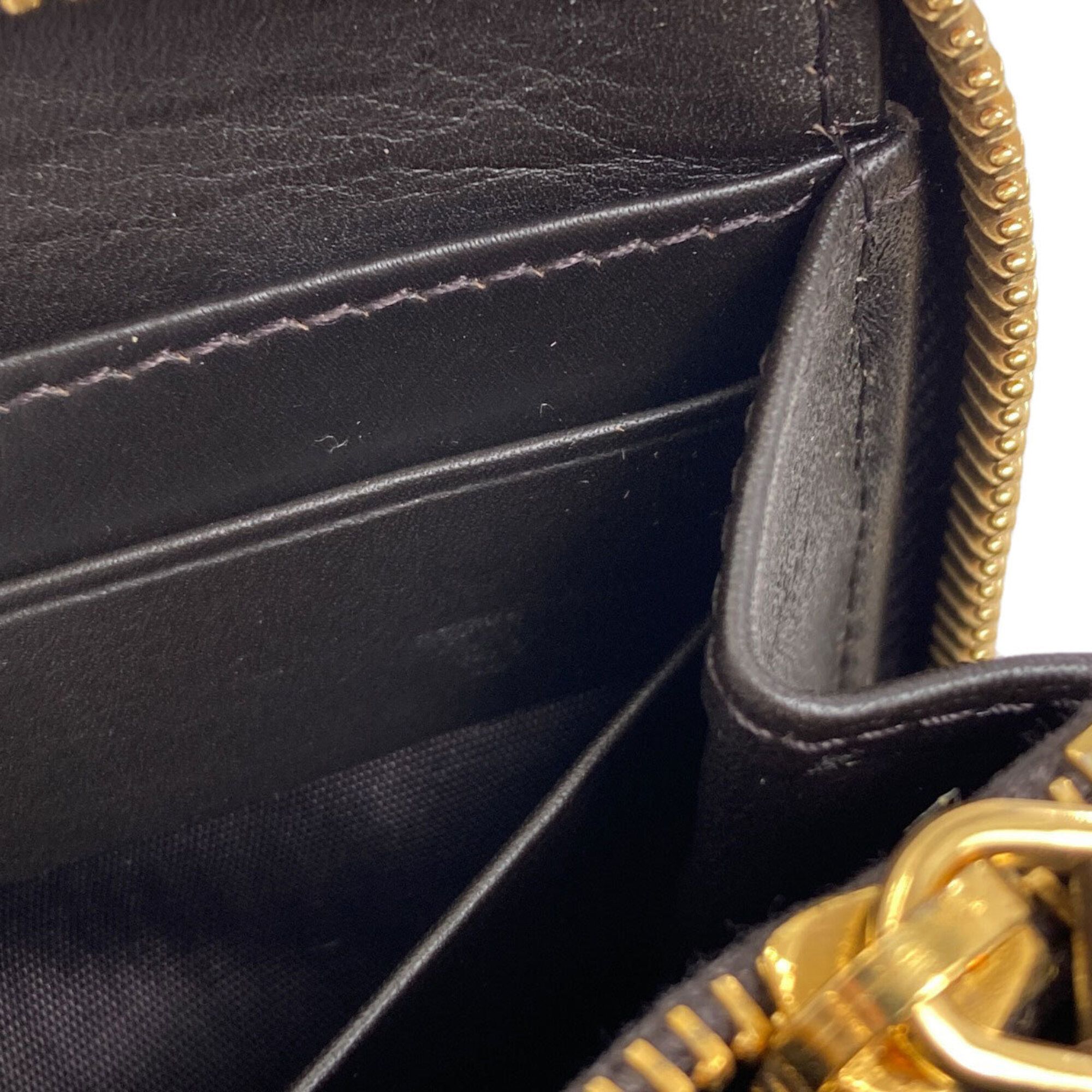 Leather Long Wallet (Bi-Fold) (Pre-Owned) - Miu Miu - Modalova