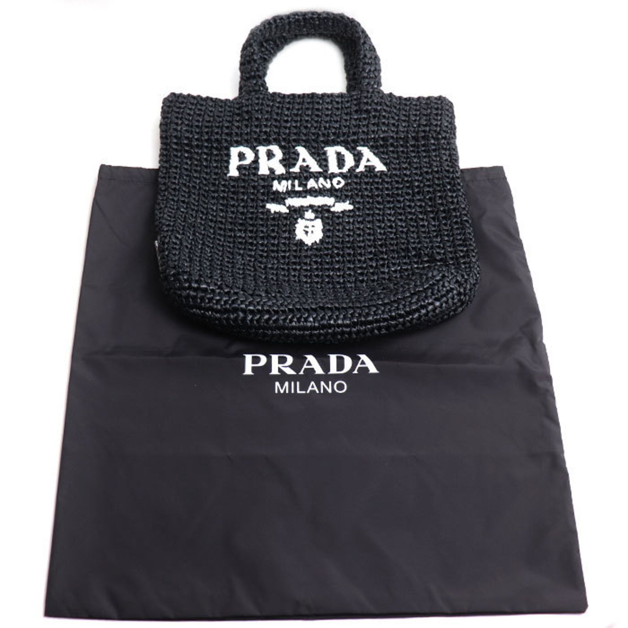 Raffia Tote Bag (Pre-Owned) - Prada - Modalova