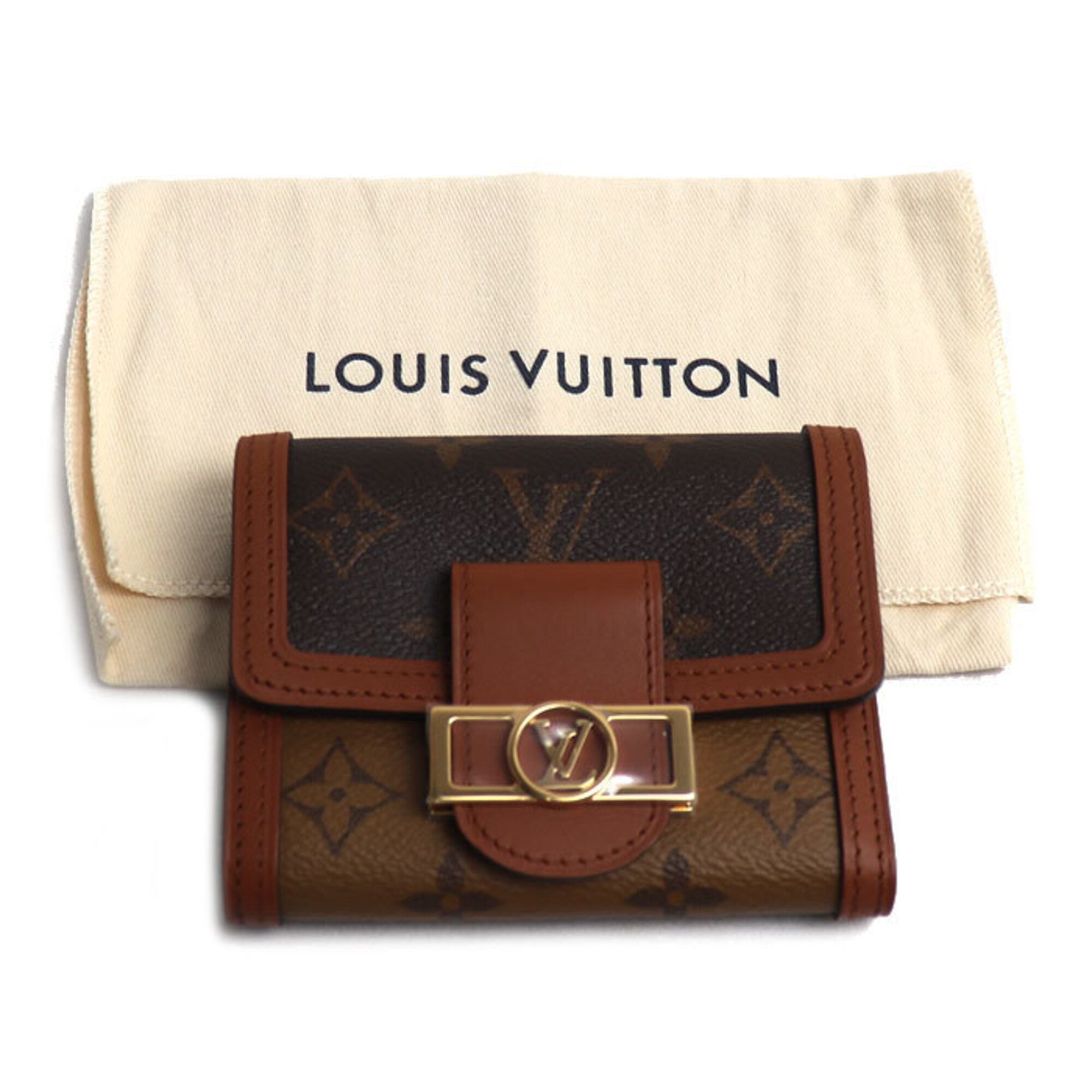 Monogram Reverse Wallet (Tri-Fold) (Pre-Owned) - Louis Vuitton - Modalova