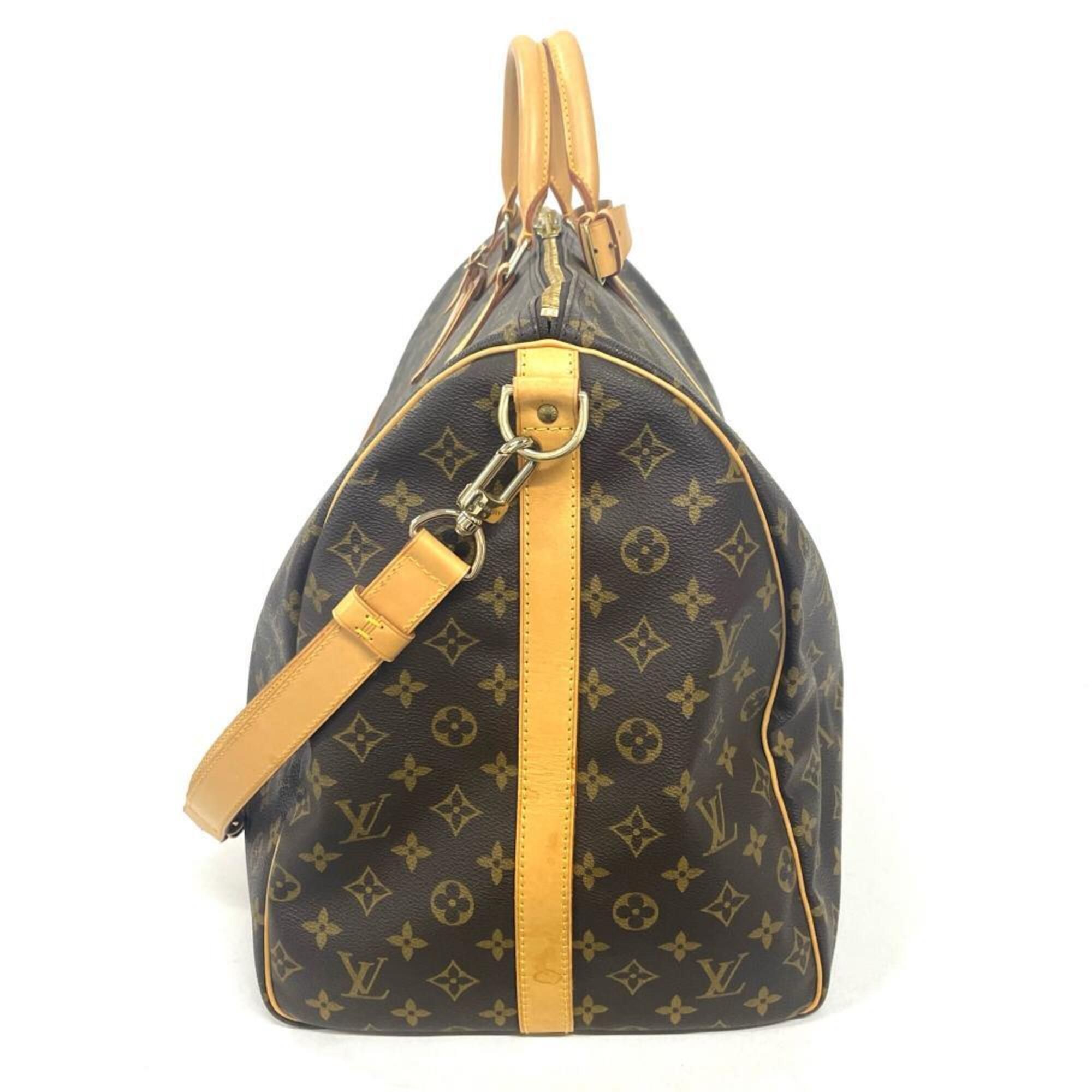 Monogram Leather Boston Bag (Pre-Owned) - Louis Vuitton - Modalova