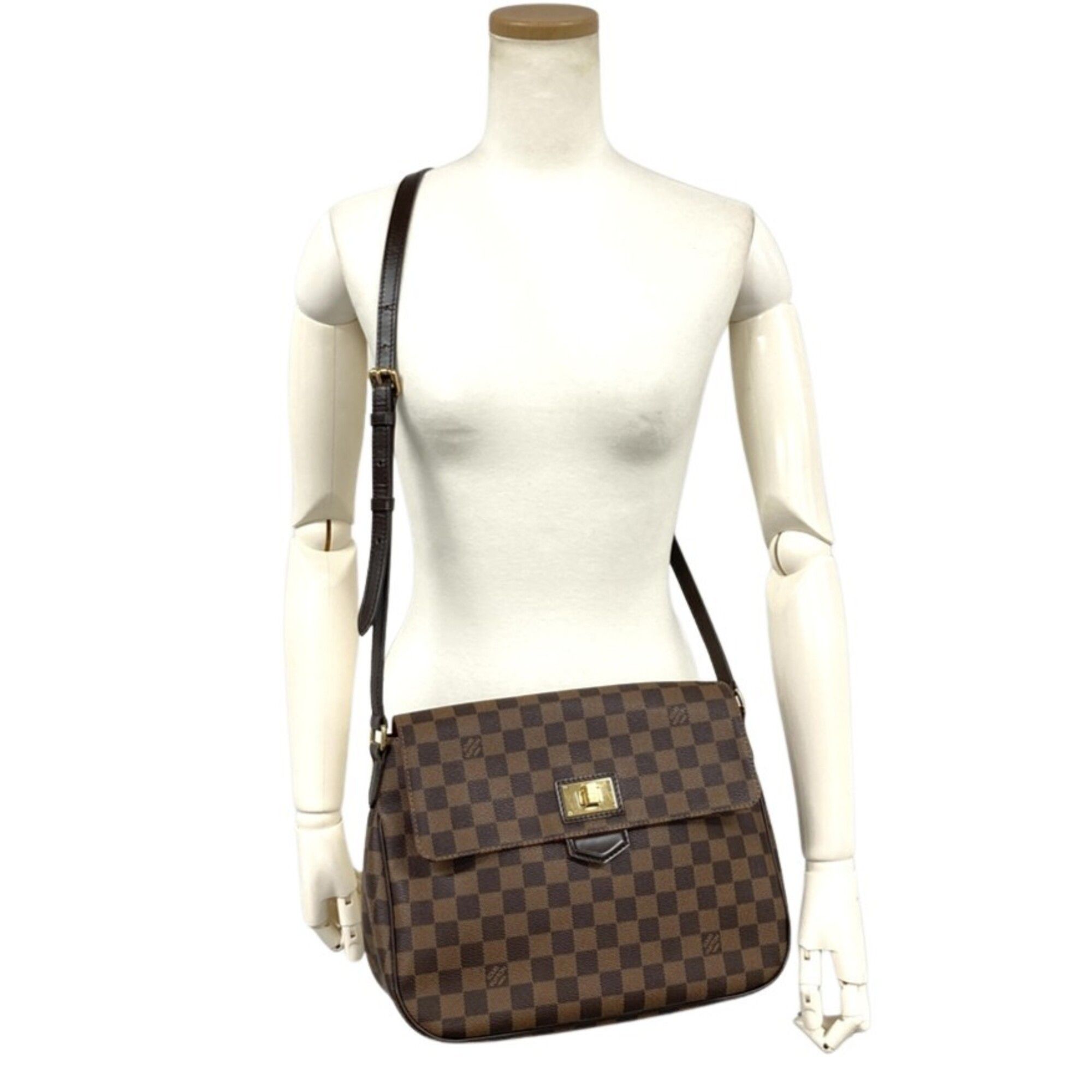 Damier Canvas Shoulder Bag (Pre-Owned) - Louis Vuitton - Modalova