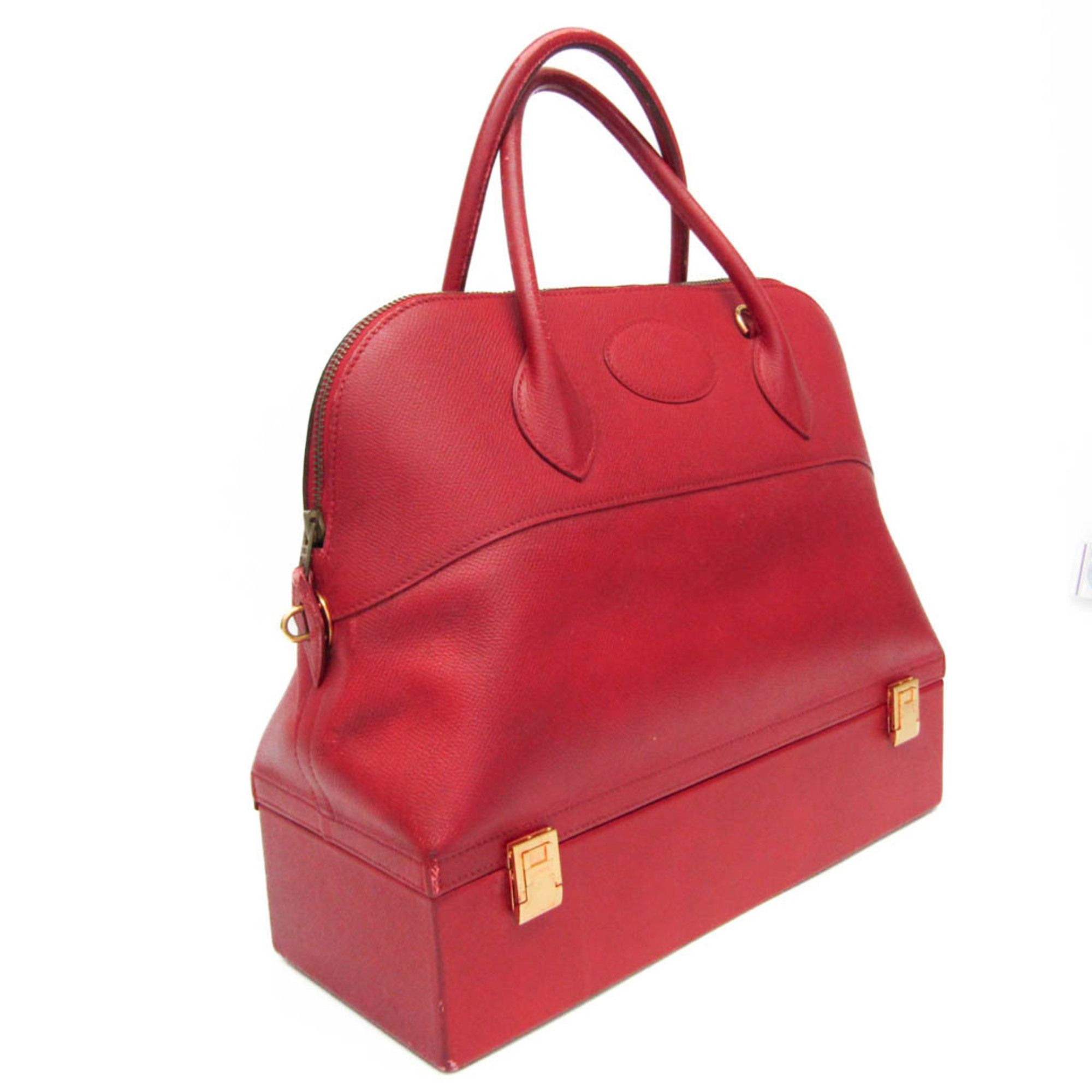 Courchevel Leather Handbag (Pre-Owned) - Hermes - Modalova