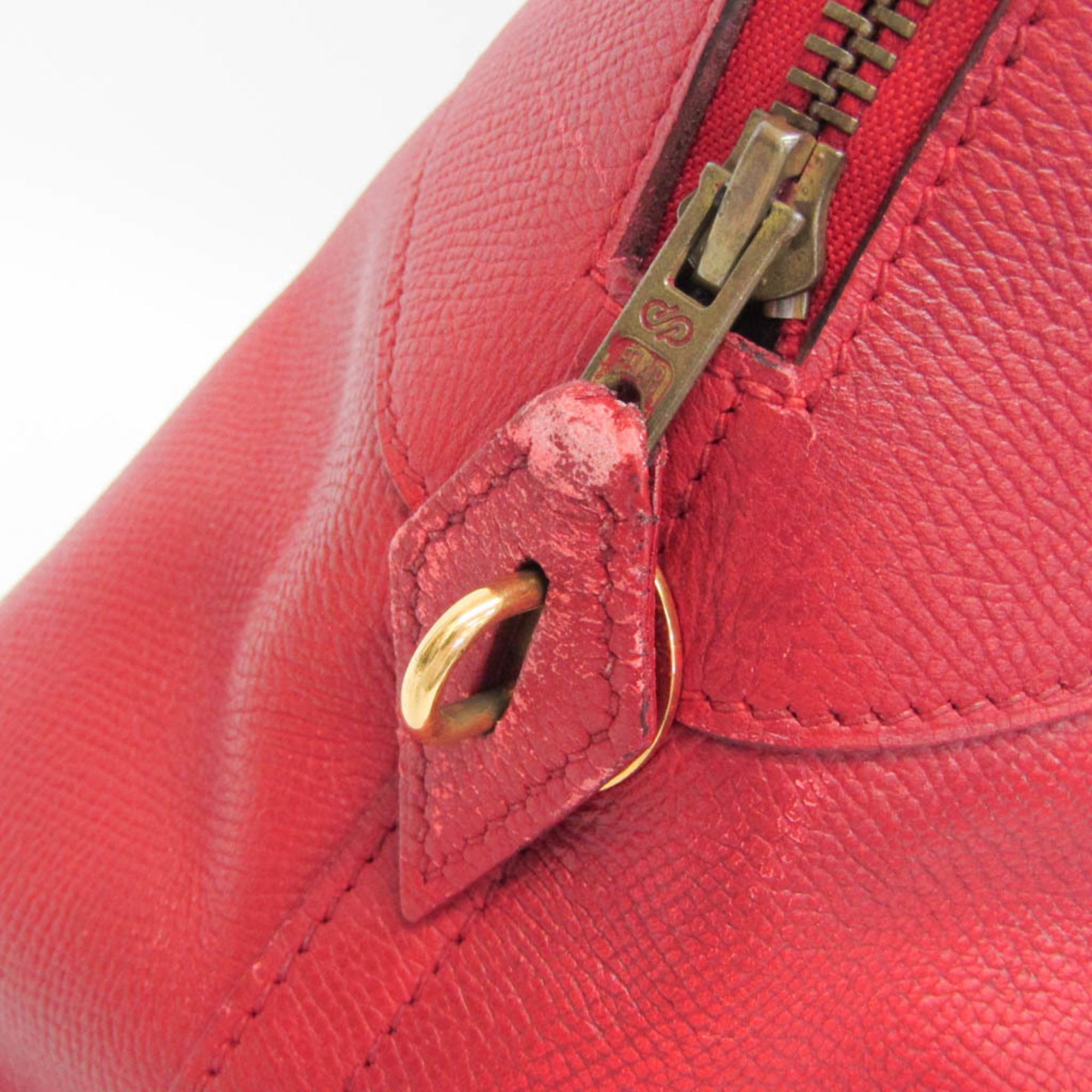Courchevel Leather Handbag (Pre-Owned) - Hermes - Modalova