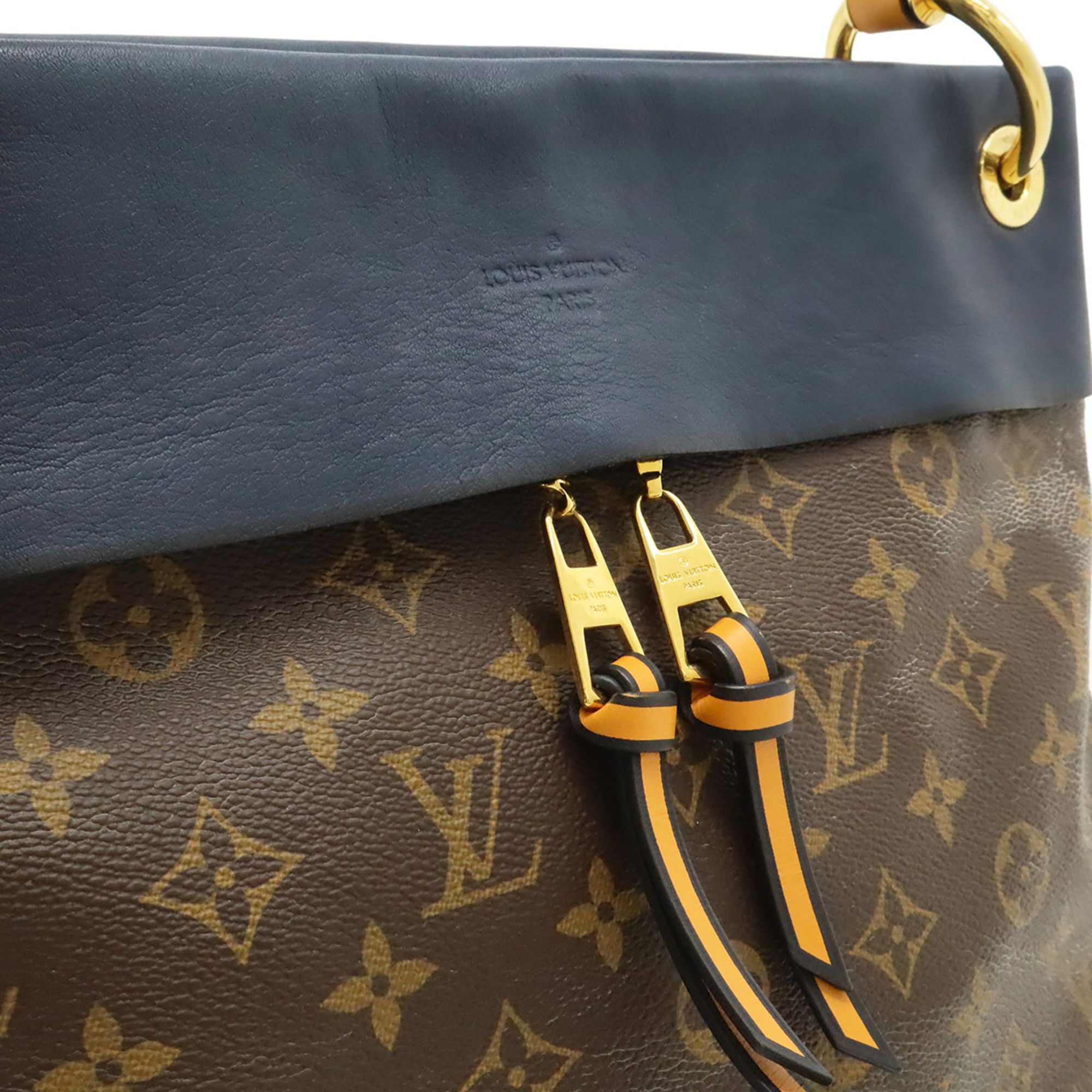Monogram Monogram Leather Handbag Shoulder Bag (Pre-Owned) - Louis Vuitton - Modalova