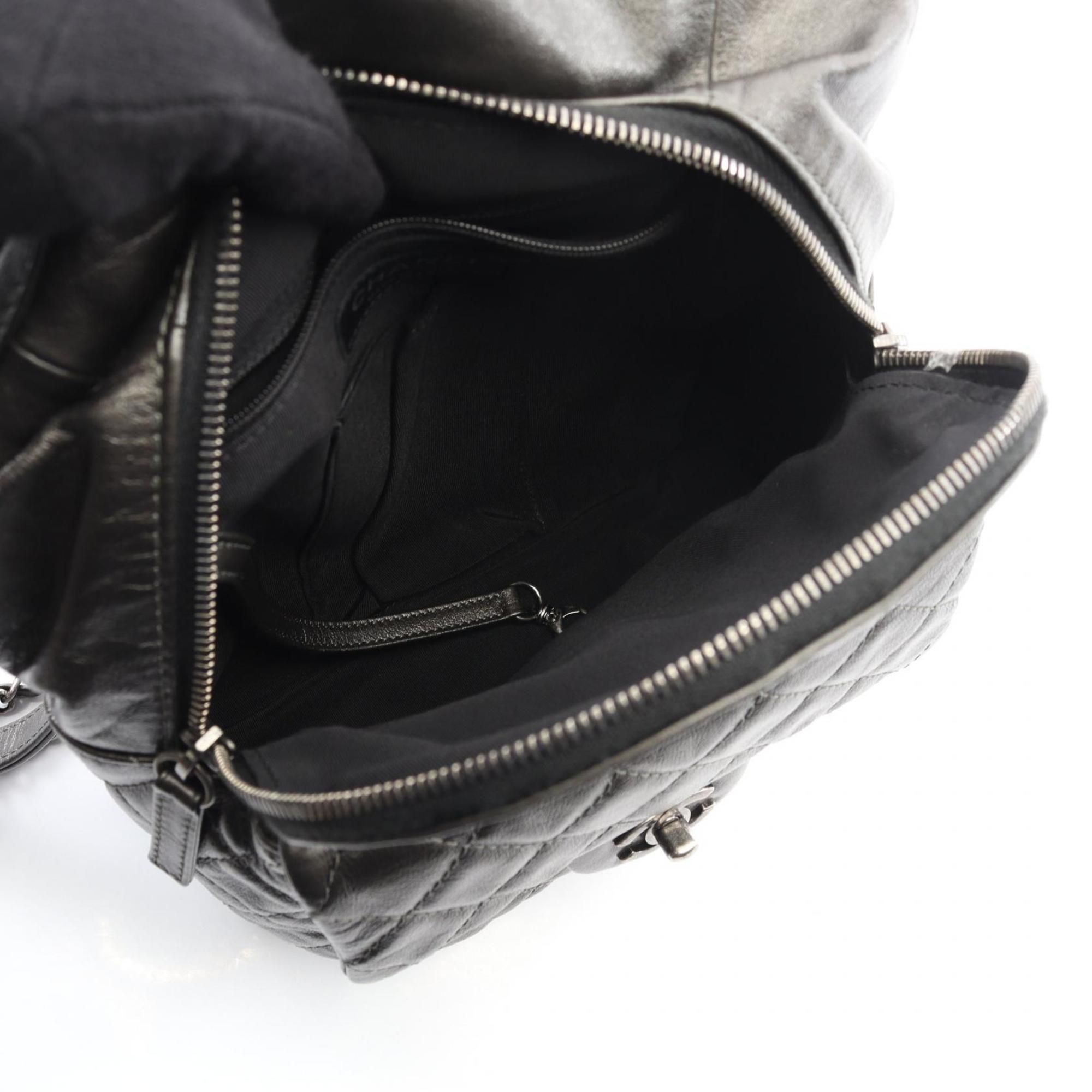Leather Backpack (Pre-Owned) - Chanel - Modalova