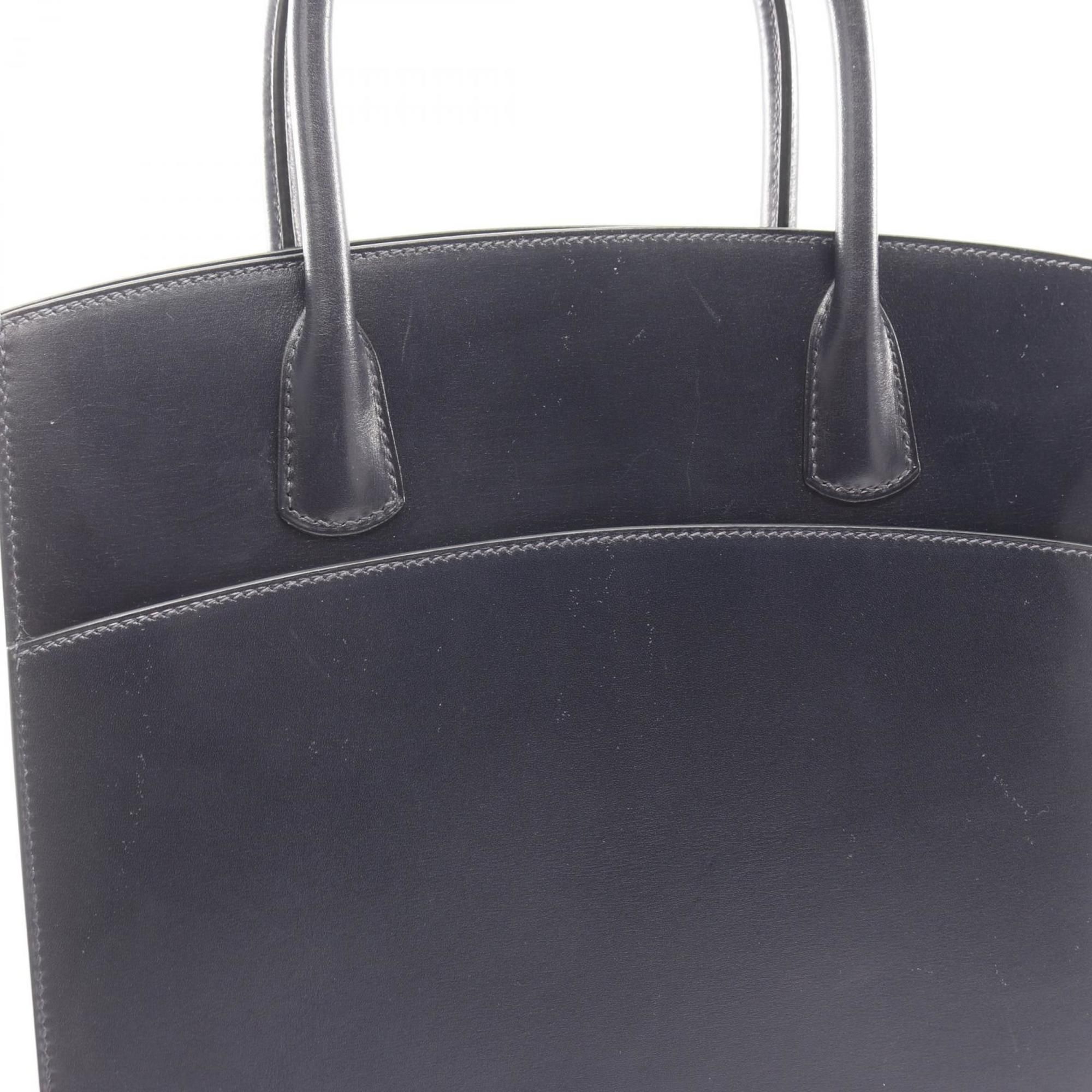 Box Calf Leather Handbag (Pre-Owned) - Hermes - Modalova