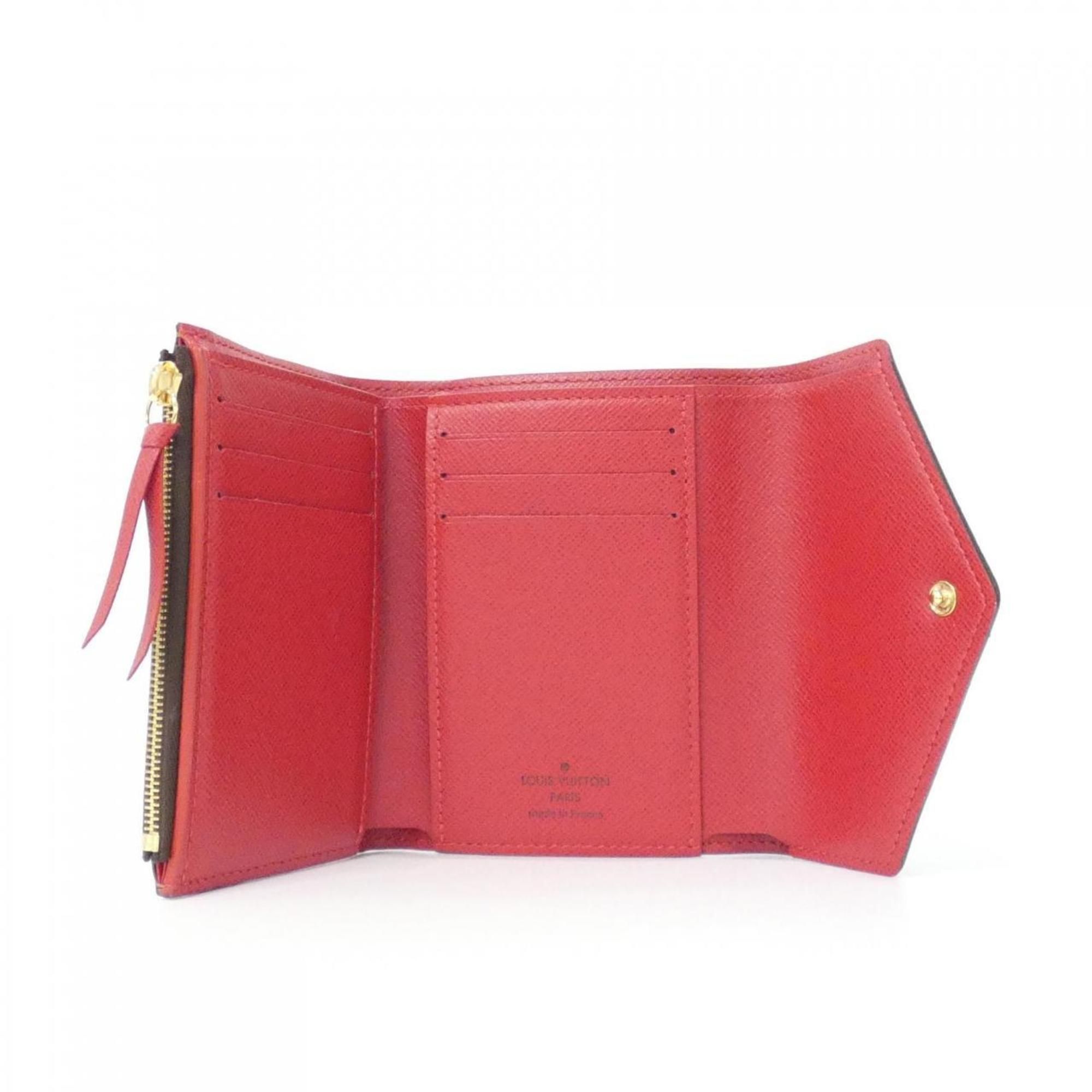 Coated Canvas Wallet (Tri-Fold) (Pre-Owned) - Louis Vuitton - Modalova