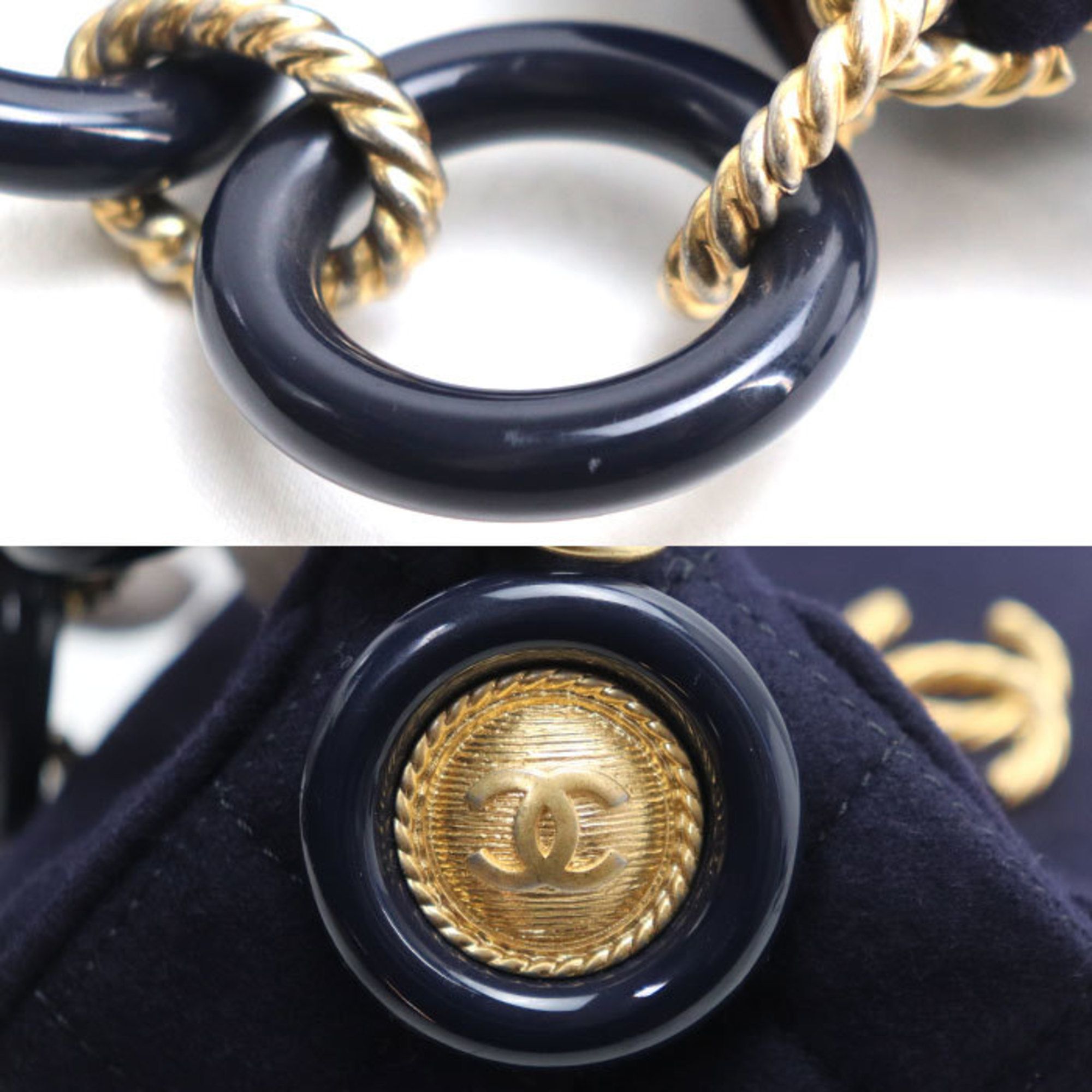 Wool Leather Shoulder Bag (Pre-Owned) - Chanel - Modalova