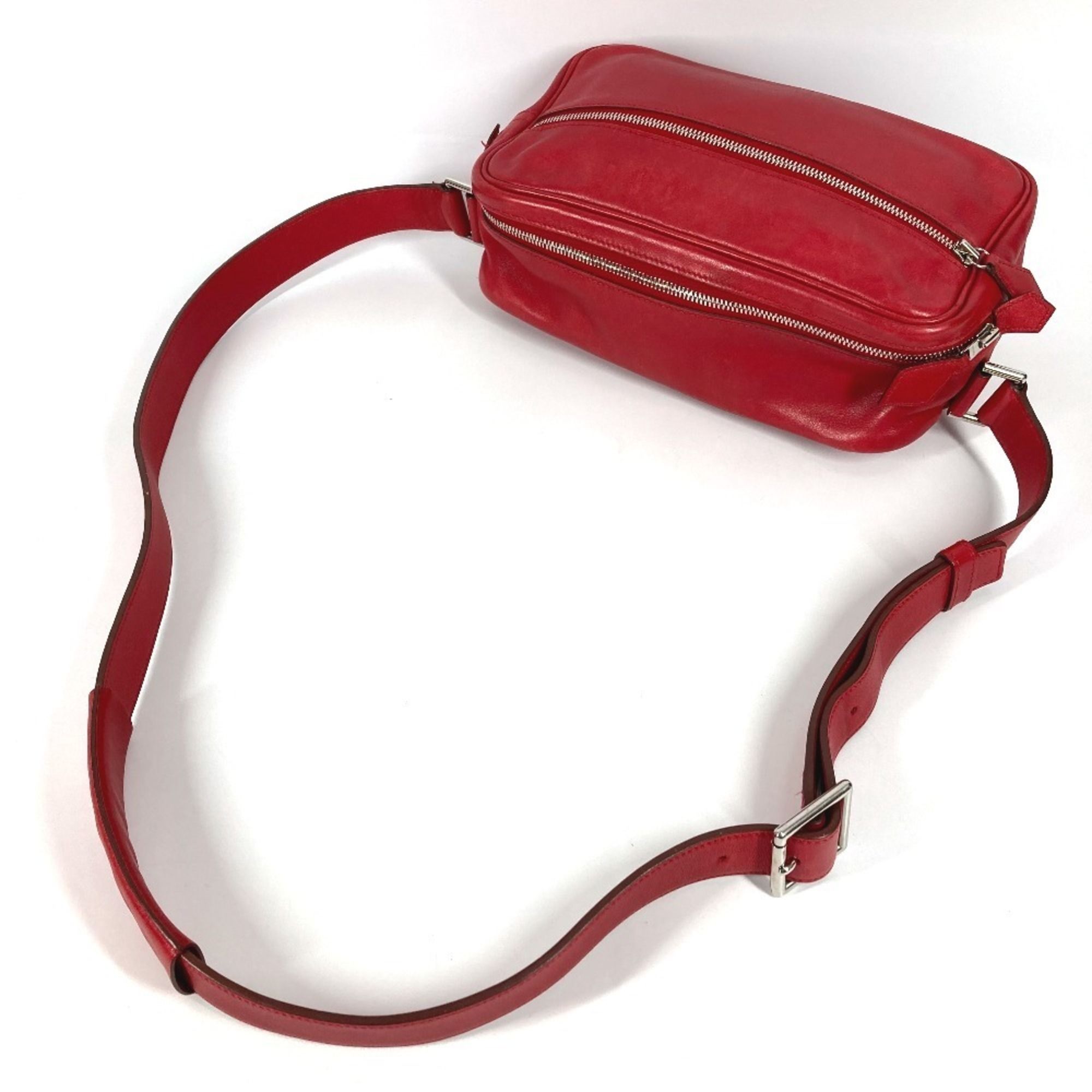 Leather Pochette Shoulder Bag (Pre-Owned) - Hermes - Modalova