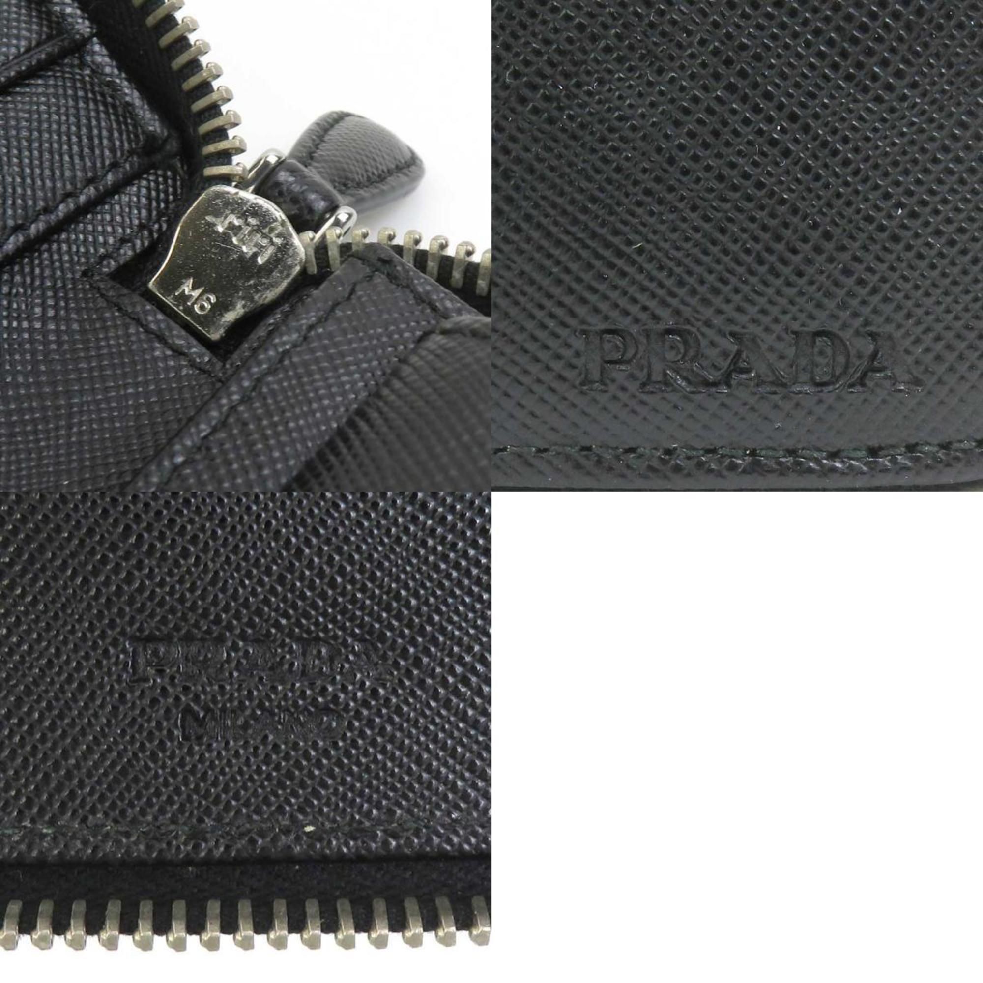 Leather Long Wallet (Bi-Fold) (Pre-Owned) - Prada - Modalova