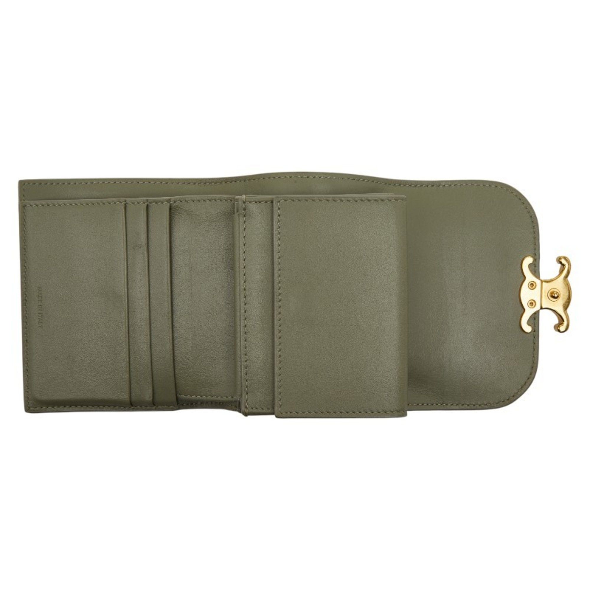 Leather Wallet (Tri-Fold) (Pre-Owned) - Celine - Modalova