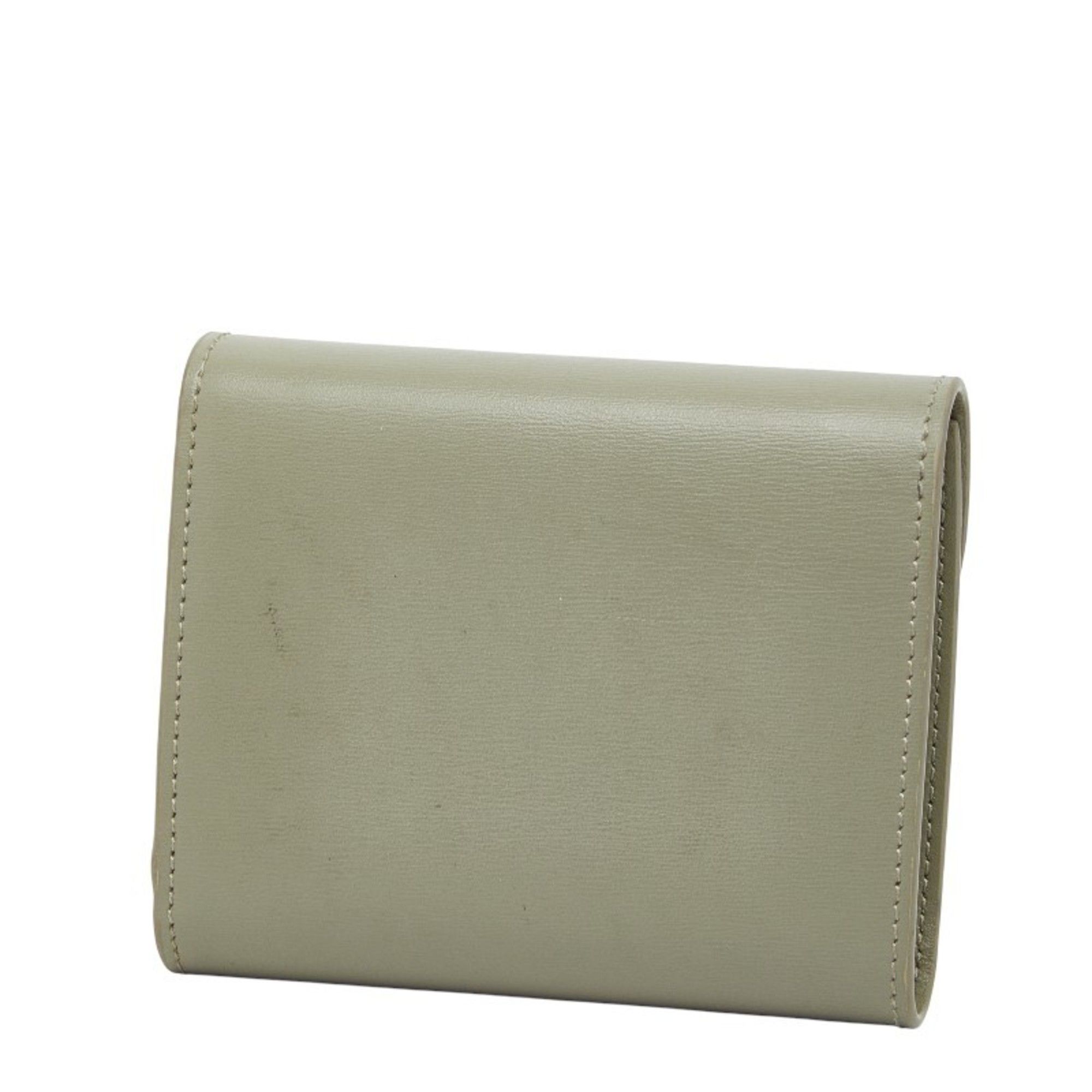 Leather Wallet (Tri-Fold) (Pre-Owned) - Celine - Modalova