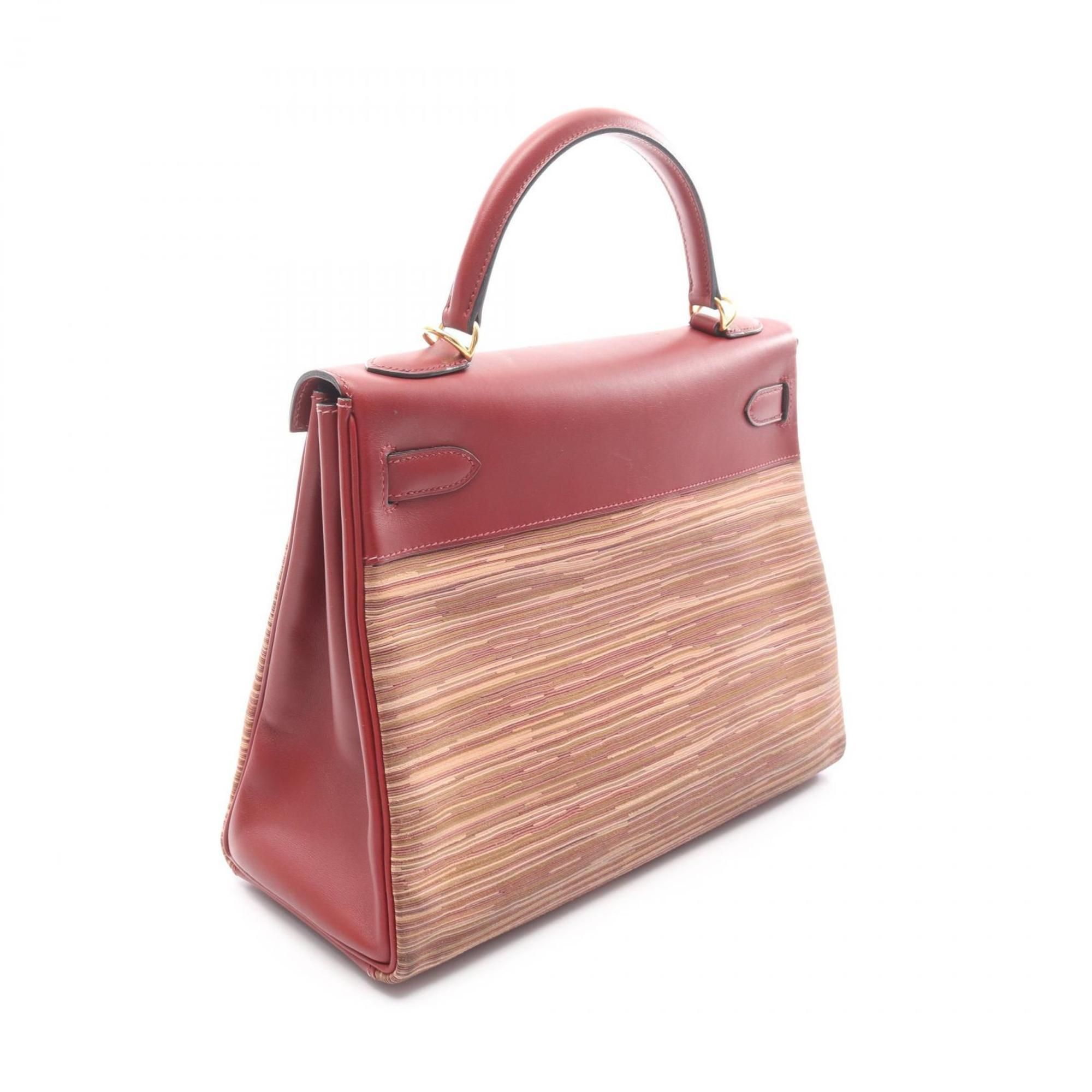 Vibrato Leather Leather Handbag (Pre-Owned) - Hermes - Modalova