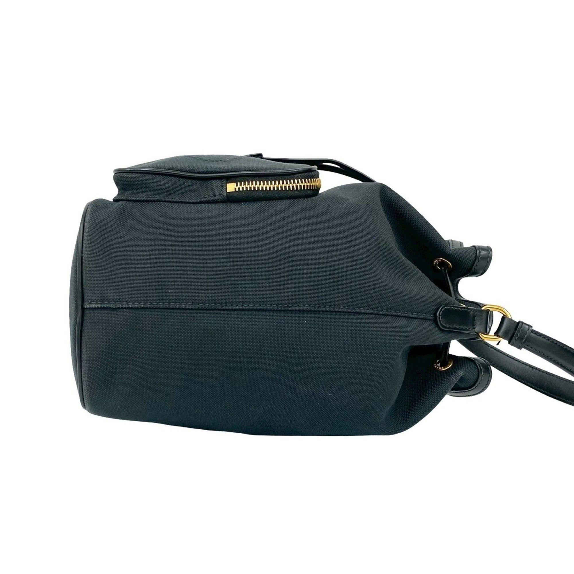 Canvas Leather Handbag Shoulder Bag (Pre-Owned) - Prada - Modalova