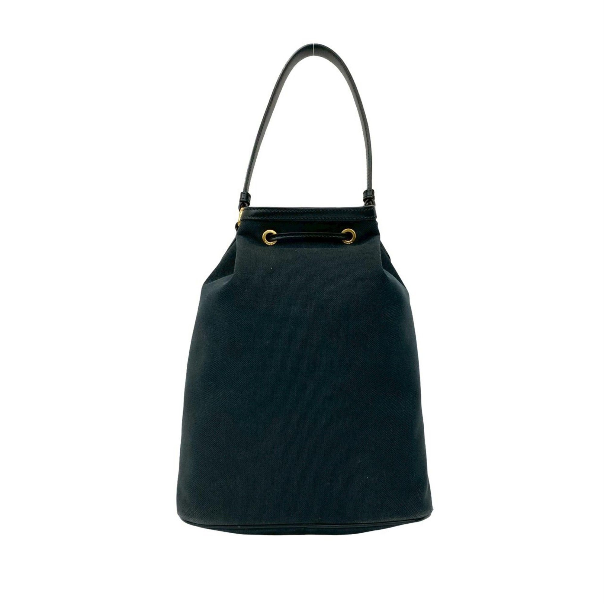 Canvas Leather Handbag Shoulder Bag (Pre-Owned) - Prada - Modalova