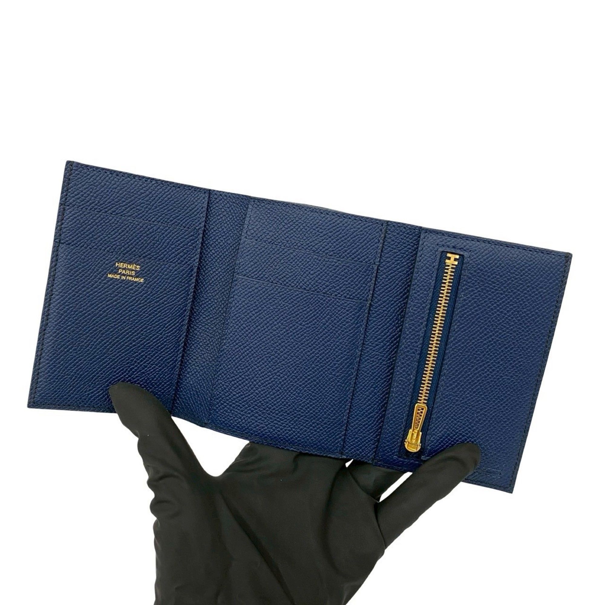 Epsom Leather Wallet (Tri-Fold) (Pre-Owned) - Hermes - Modalova