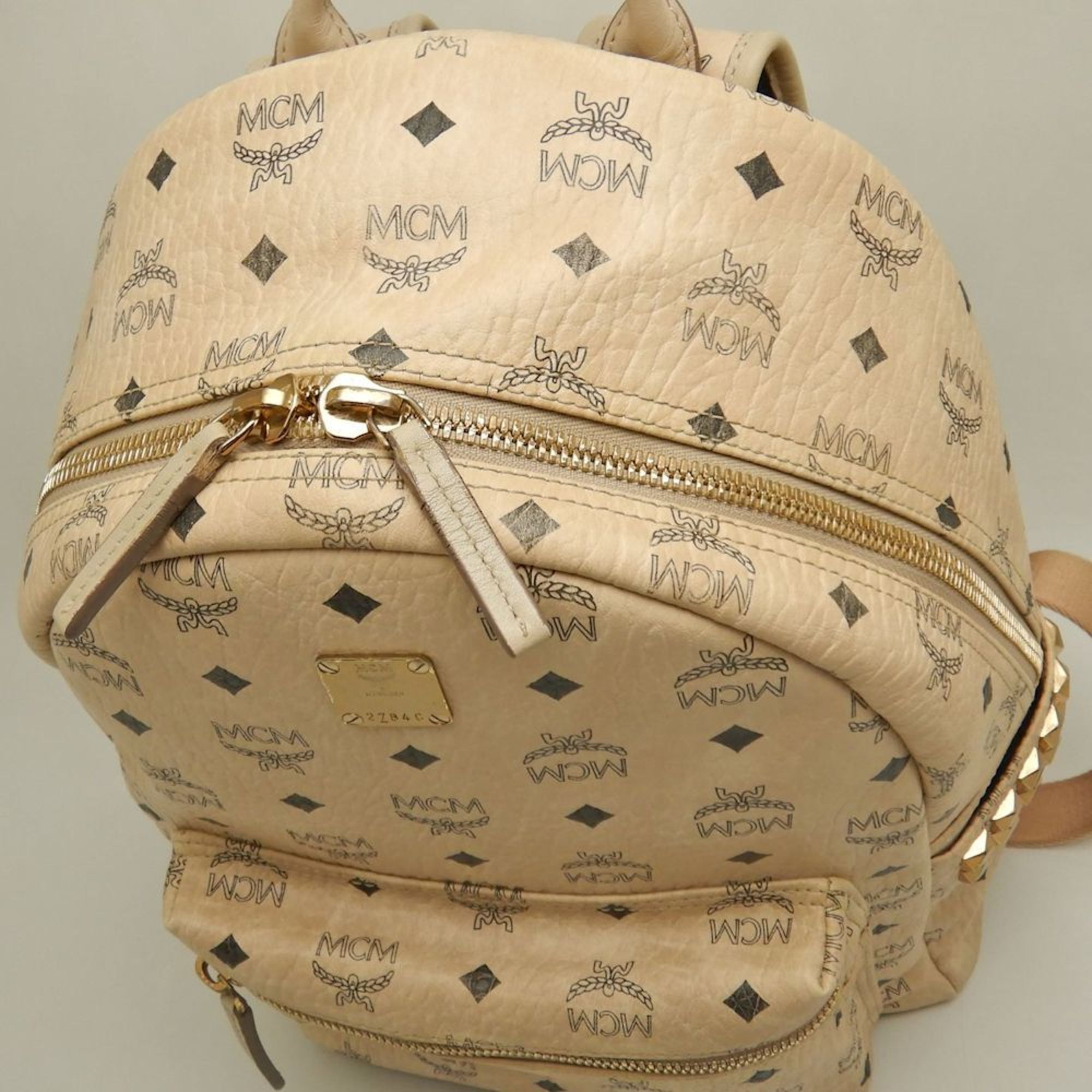 Visetos Leather Backpack (Pre-Owned) - MCM - Modalova