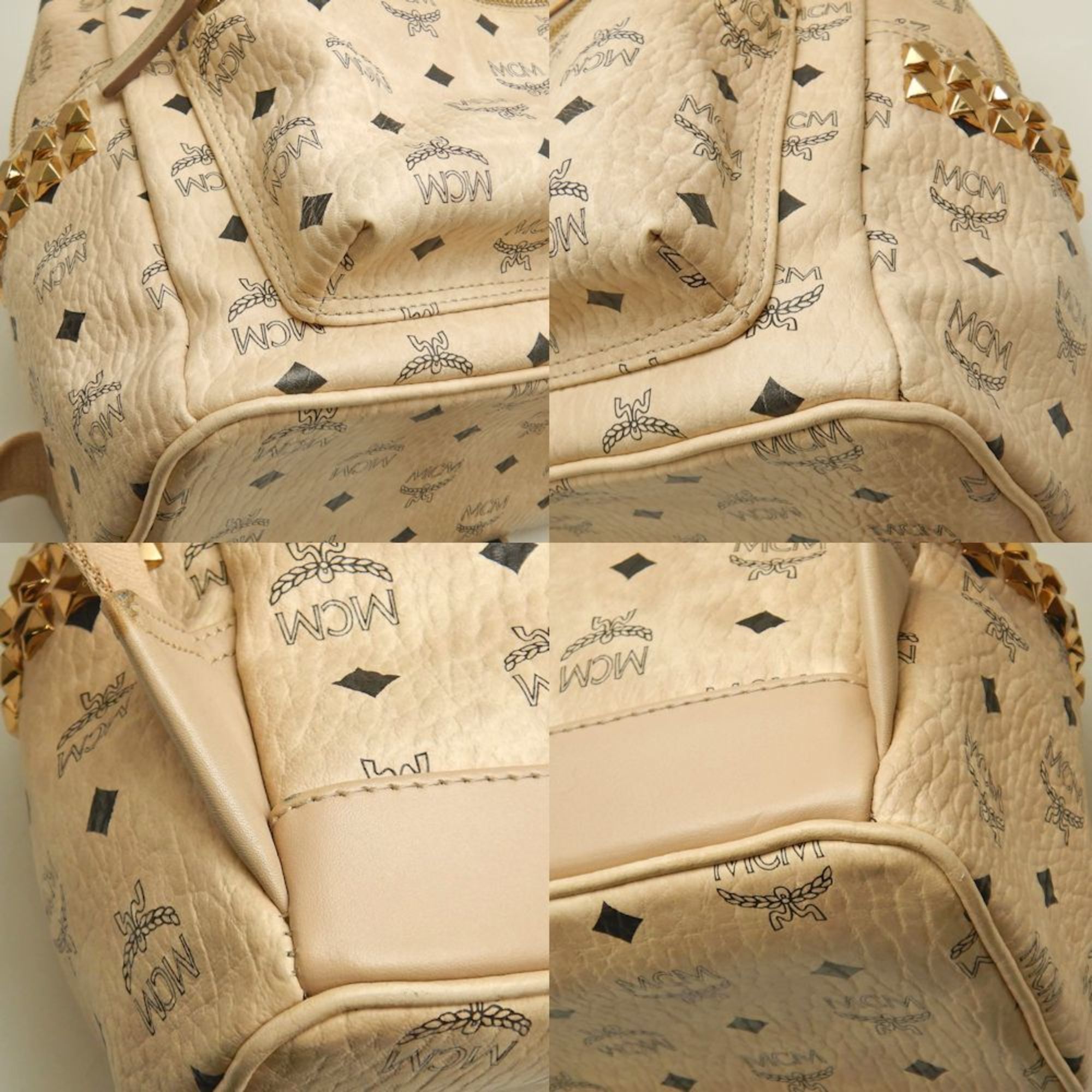 Visetos Leather Backpack (Pre-Owned) - MCM - Modalova