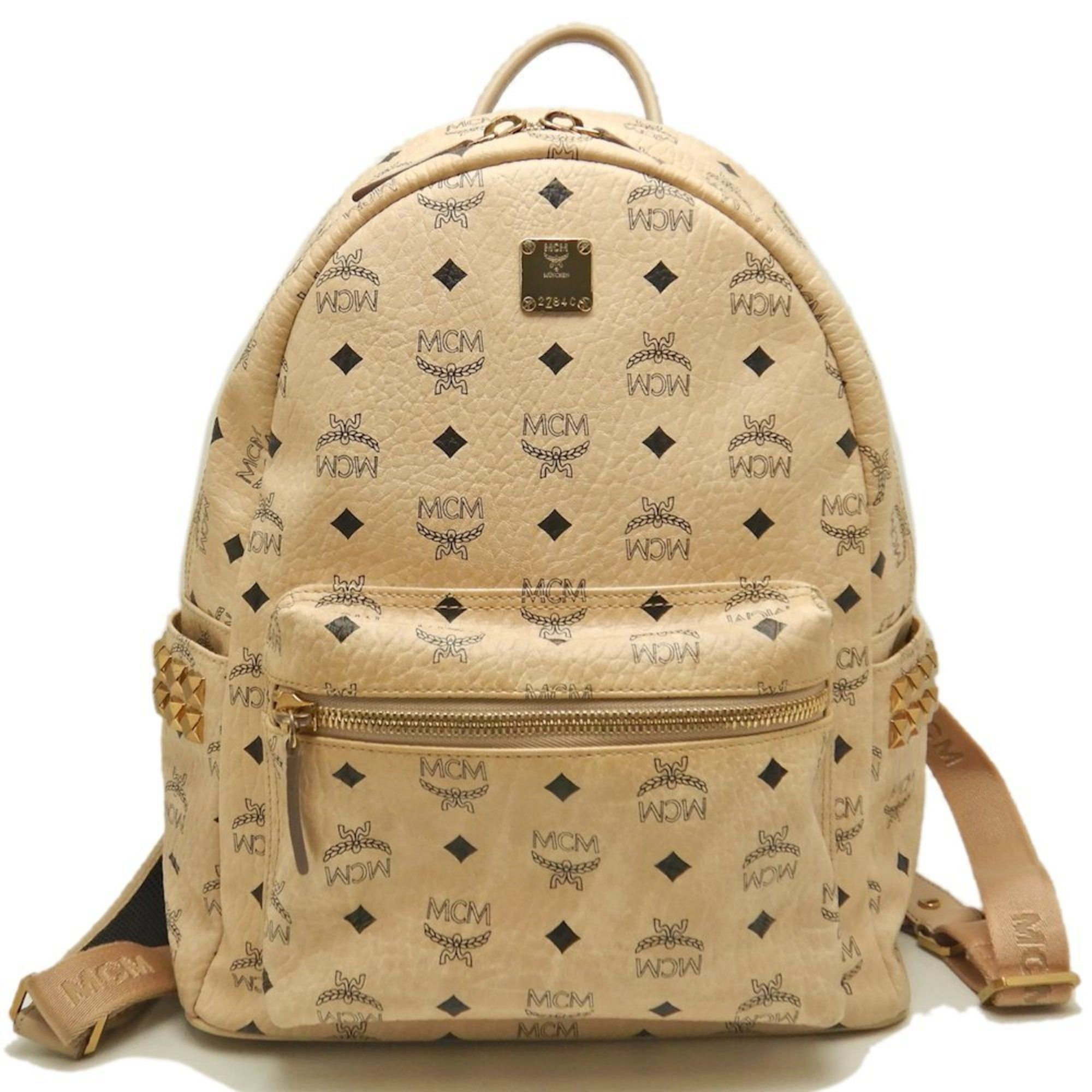 Visetos Leather Backpack (Pre-Owned) - MCM - Modalova