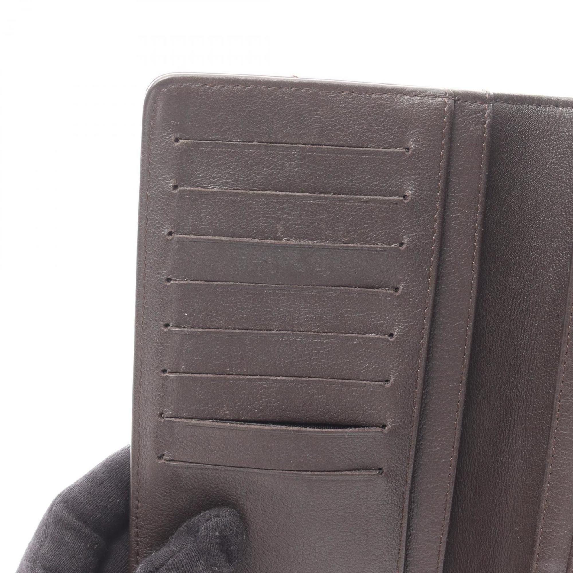 Leather Long Wallet (Bi-Fold) (Pre-Owned) - Chanel - Modalova