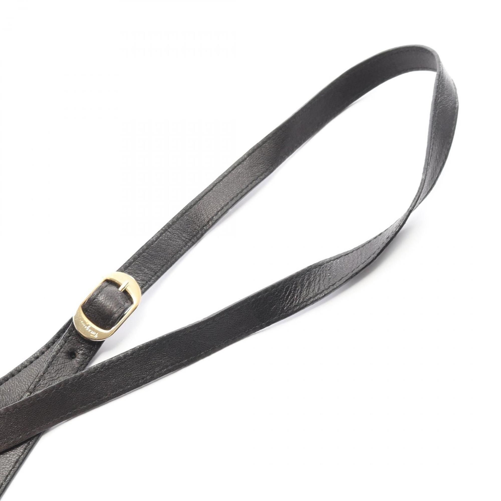 Leather Shoulder Bag (Pre-Owned) - Salvatore Ferragamo - Modalova