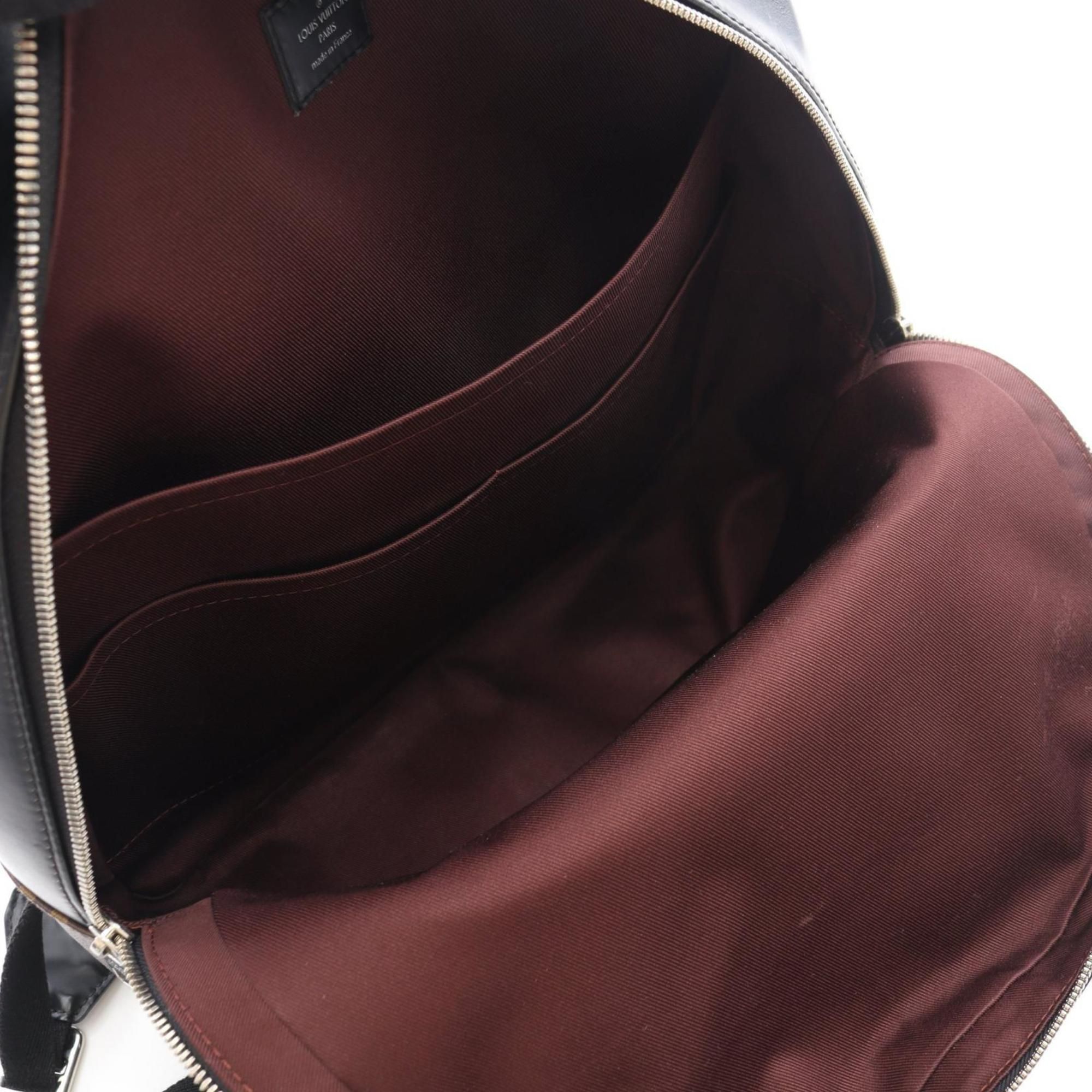 Coated Canvas Leather Backpack (Pre-Owned) - Louis Vuitton - Modalova