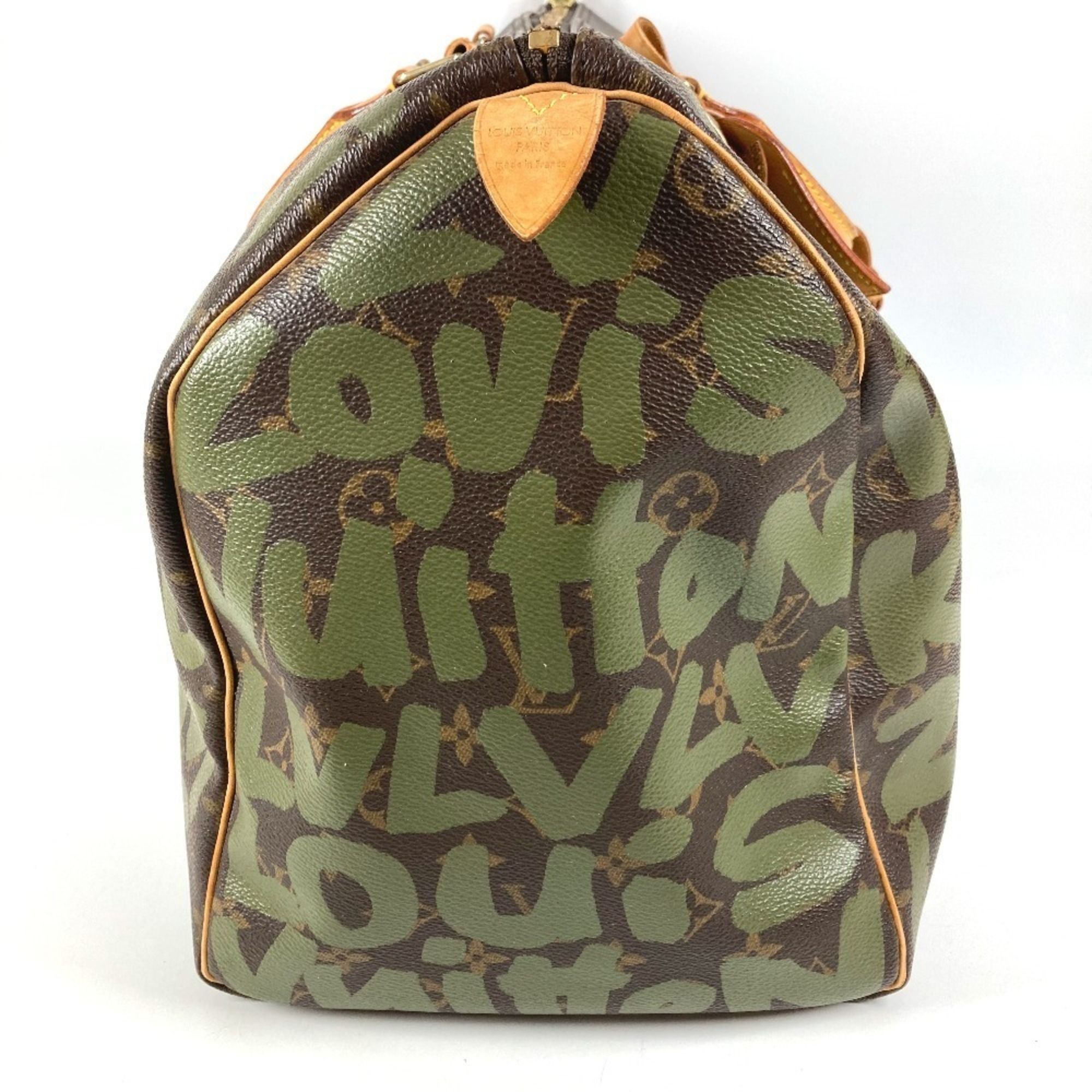 Monogram Graffiti Monogram Graffiti Boston Bag Handbag (Pre-Owned) - Louis Vuitton - Modalova