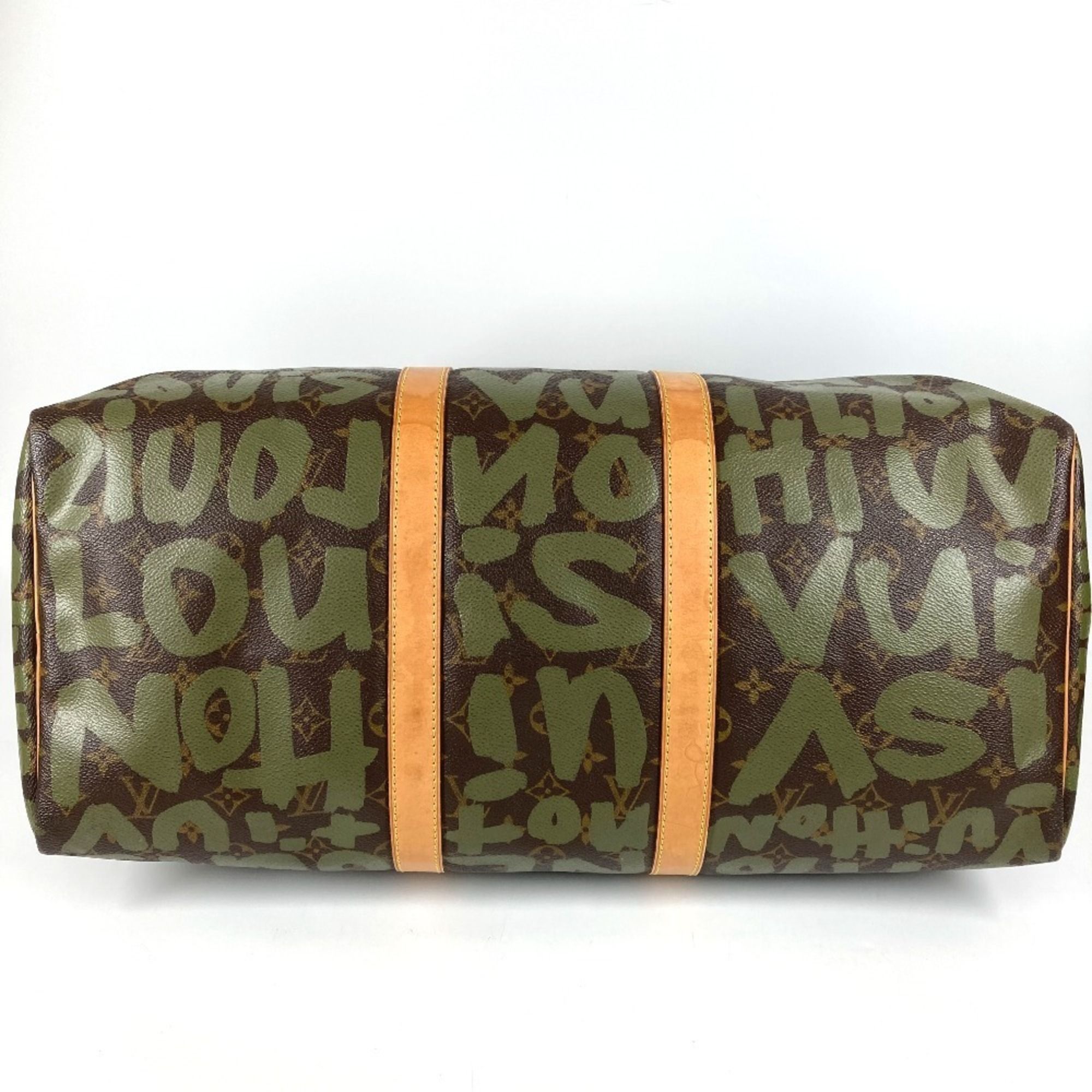 Monogram Graffiti Monogram Graffiti Boston Bag Handbag (Pre-Owned) - Louis Vuitton - Modalova