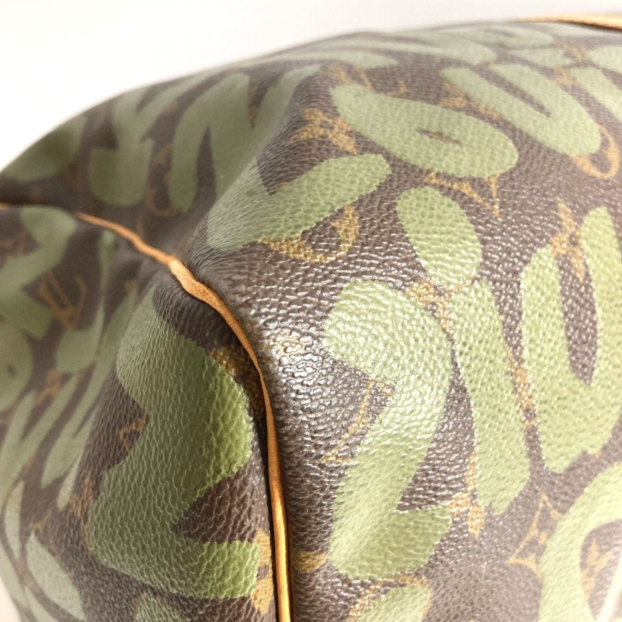 Monogram Graffiti Monogram Graffiti Boston Bag Handbag (Pre-Owned) - Louis Vuitton - Modalova