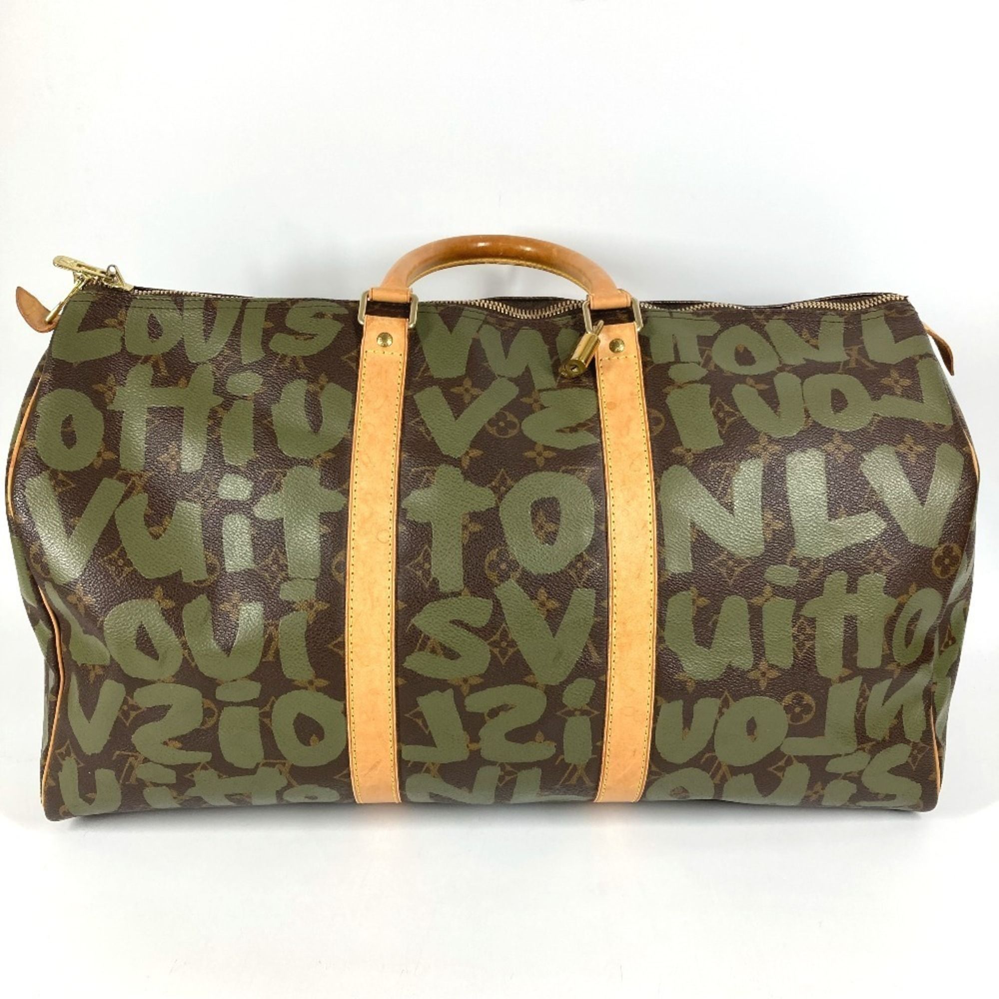Monogram Graffiti Monogram Graffiti Boston Bag Handbag (Pre-Owned) - Louis Vuitton - Modalova