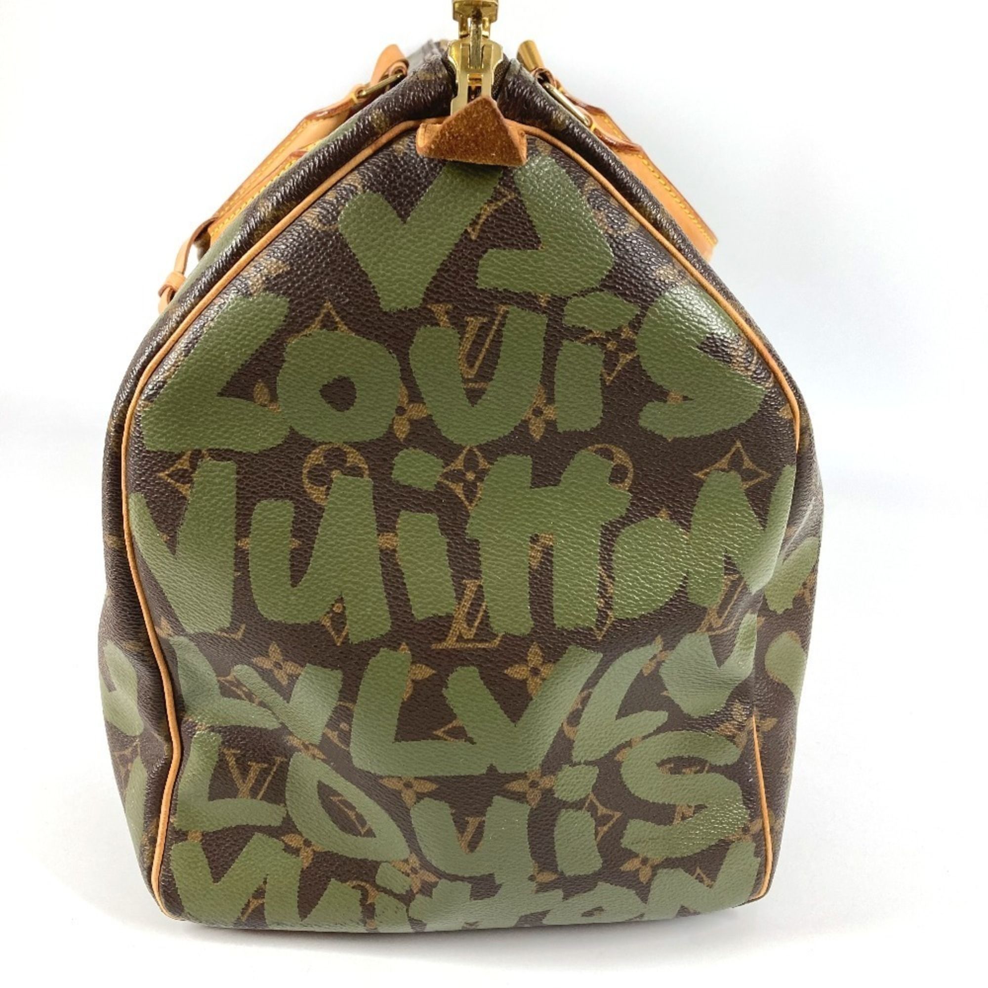 Monogram Graffiti Monogram Graffiti Boston Bag Handbag (Pre-Owned) - Louis Vuitton - Modalova