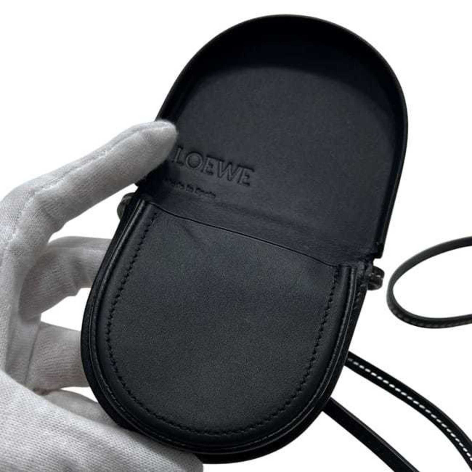 Leather Pochette Pouch (Pre-Owned) - Loewe - Modalova