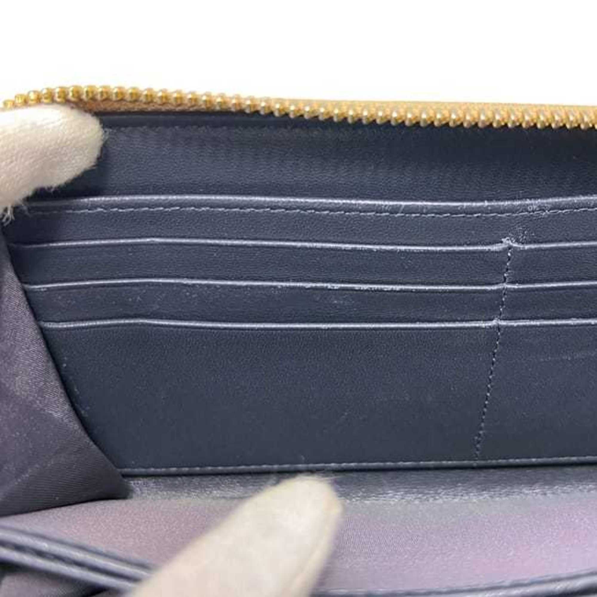 Leather Long Wallet (Bi-Fold) (Pre-Owned) - Christian Dior - Modalova