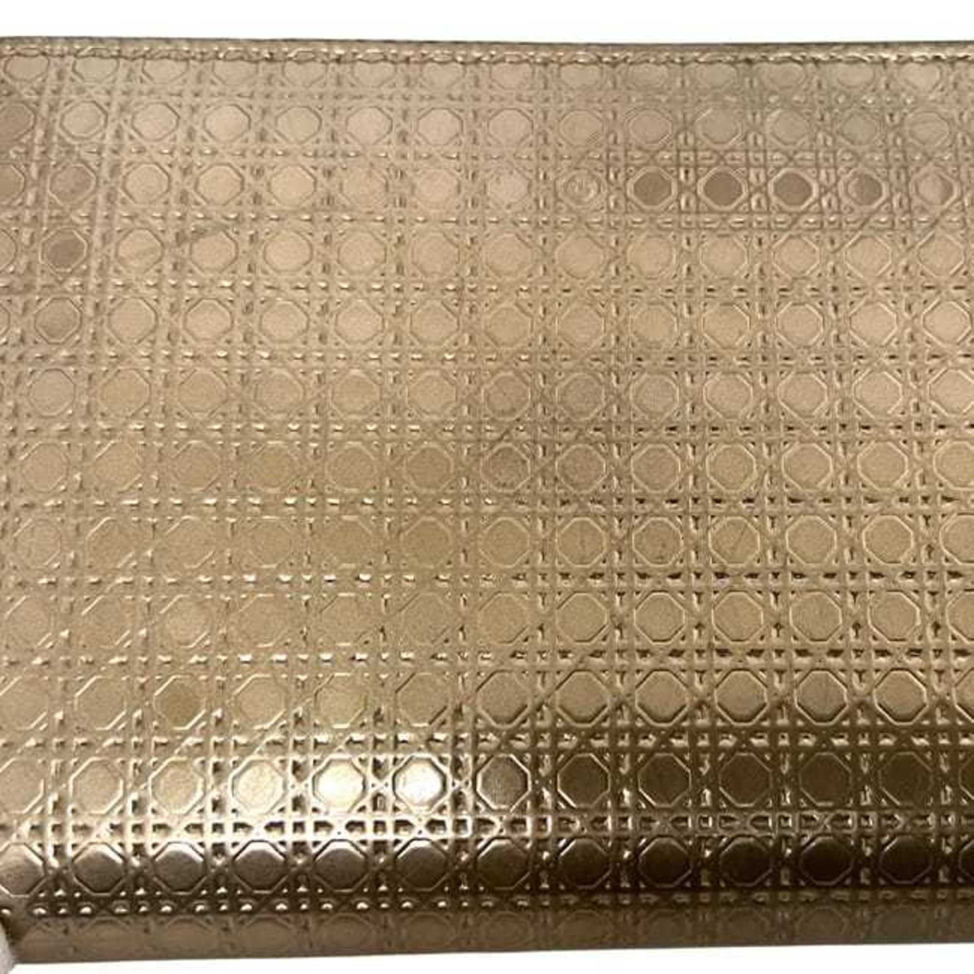 Leather Long Wallet (Bi-Fold) (Pre-Owned) - Christian Dior - Modalova