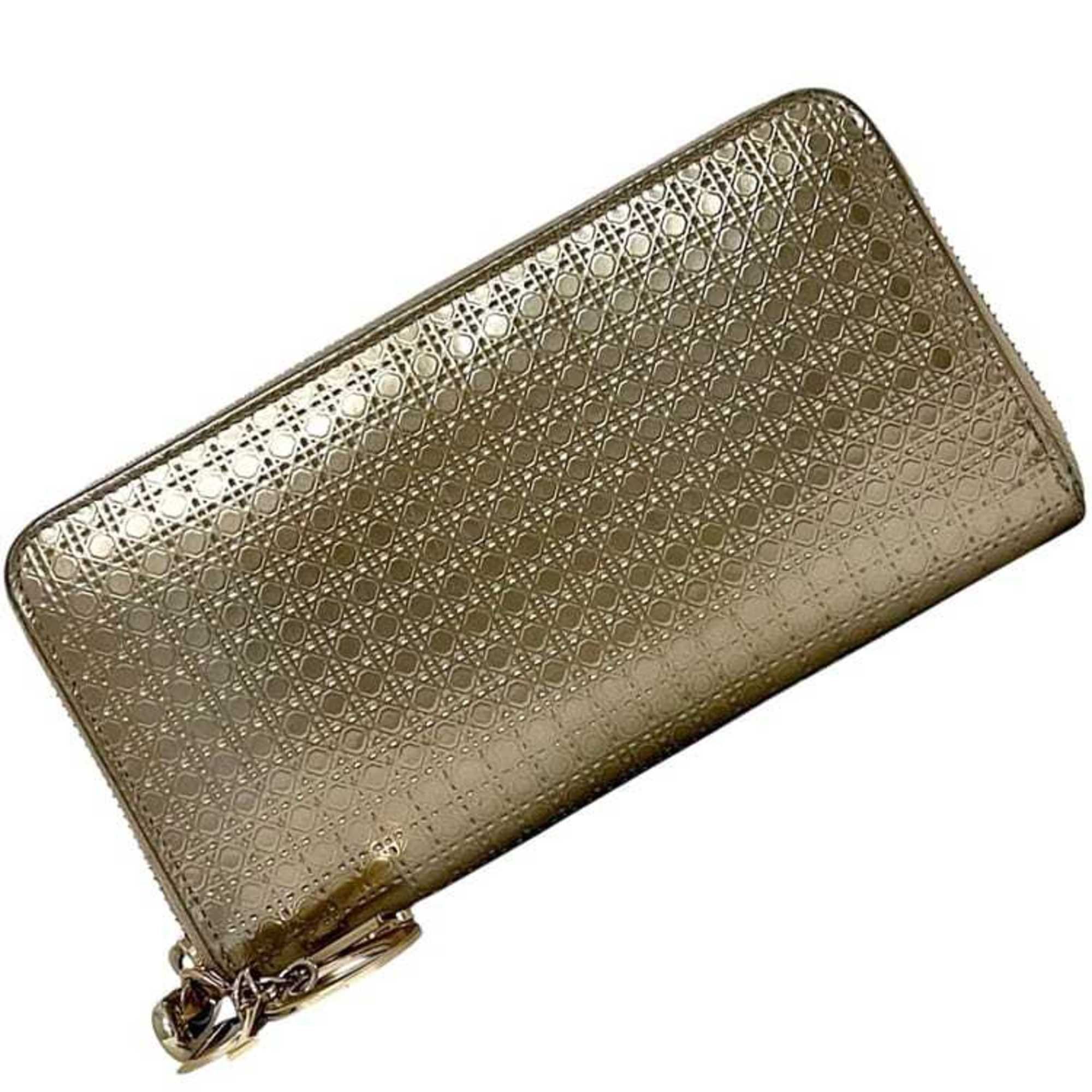 Leather Long Wallet (Bi-Fold) (Pre-Owned) - Christian Dior - Modalova