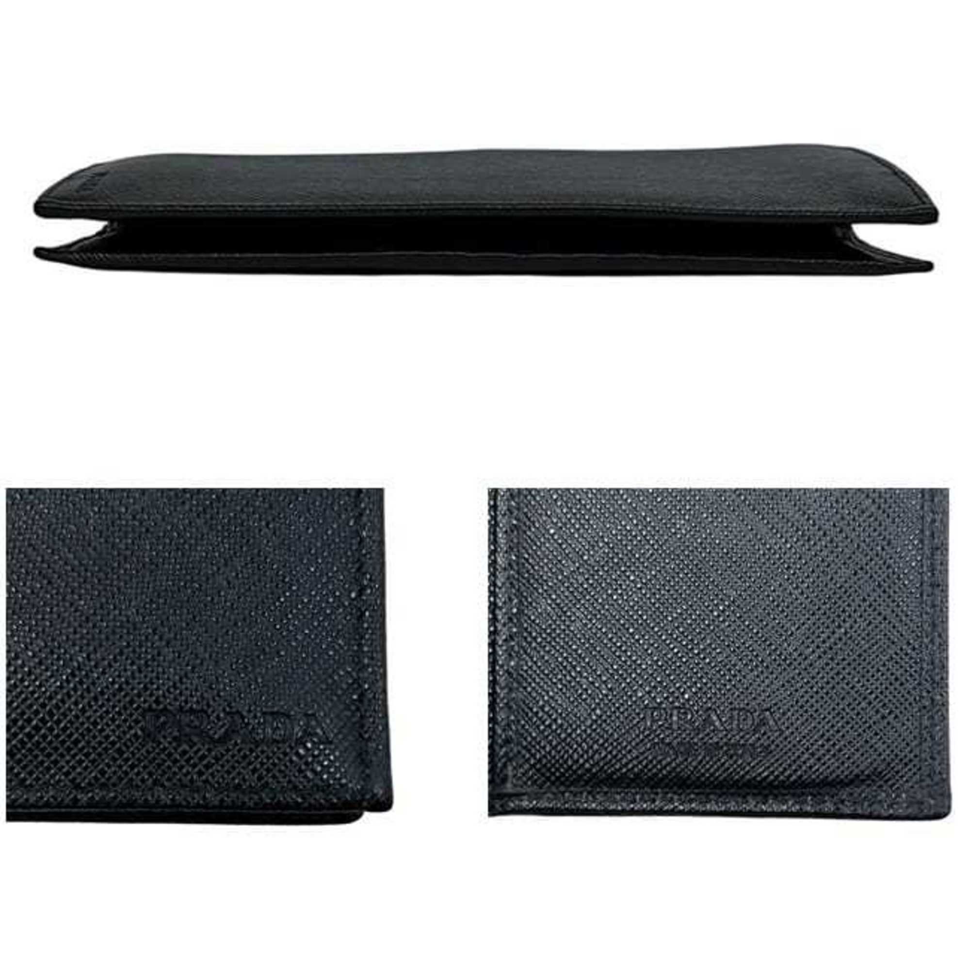 Saffiano Long Wallet (Bi-Fold) (Pre-Owned) - Prada - Modalova
