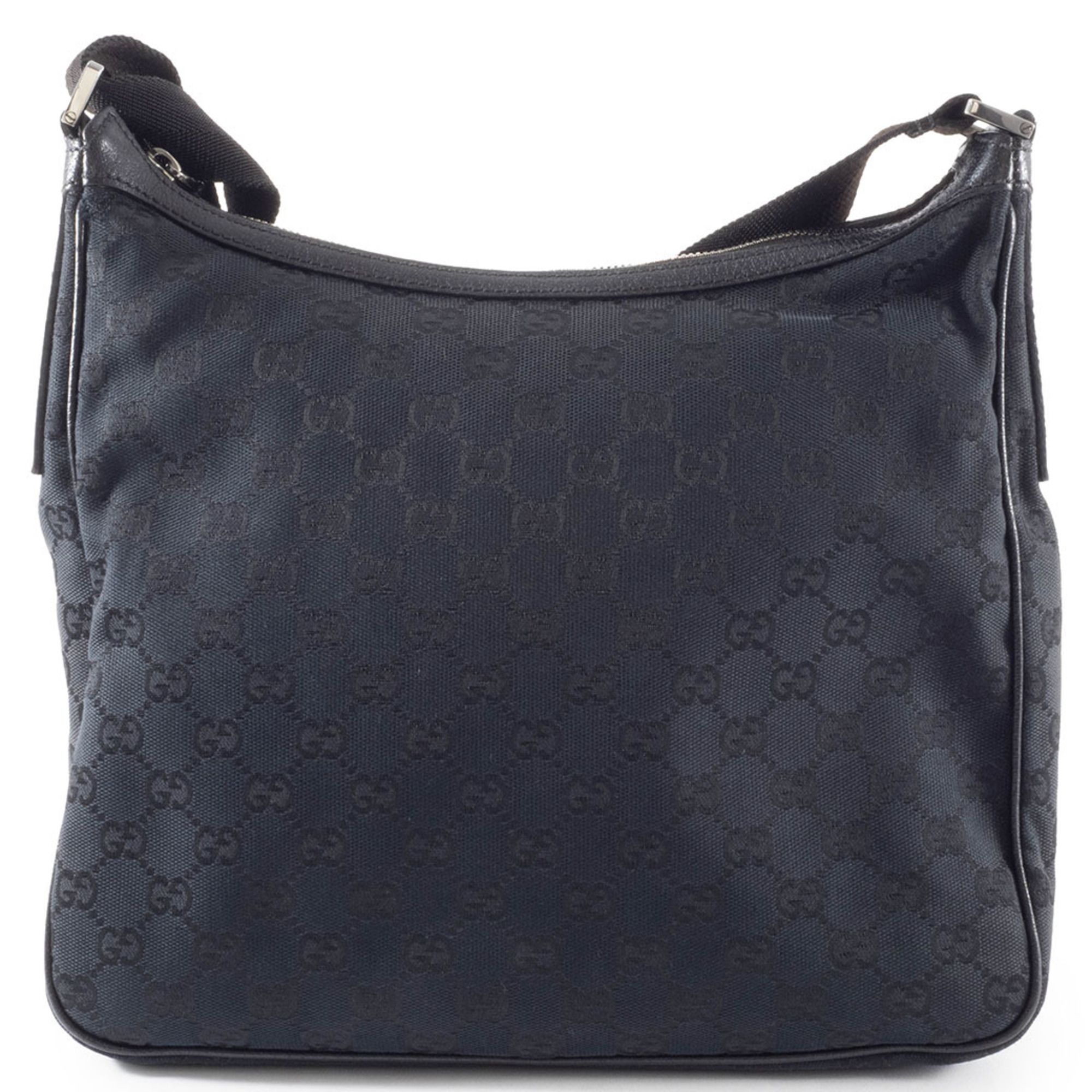 Gg Canvas Leather Shoulder Bag (Pre-Owned) - Gucci - Modalova