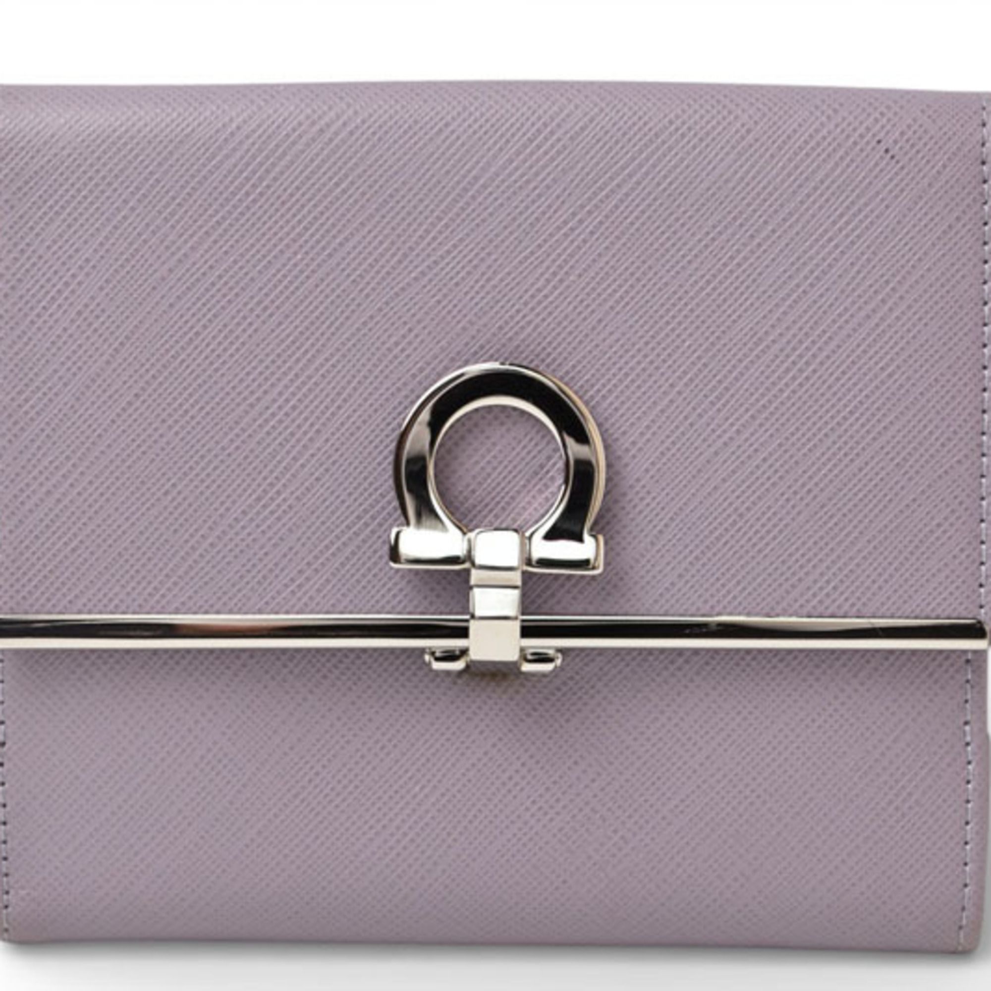 Gancini Leather Wallet (Tri-Fold) (Pre-Owned) - Salvatore Ferragamo - Modalova