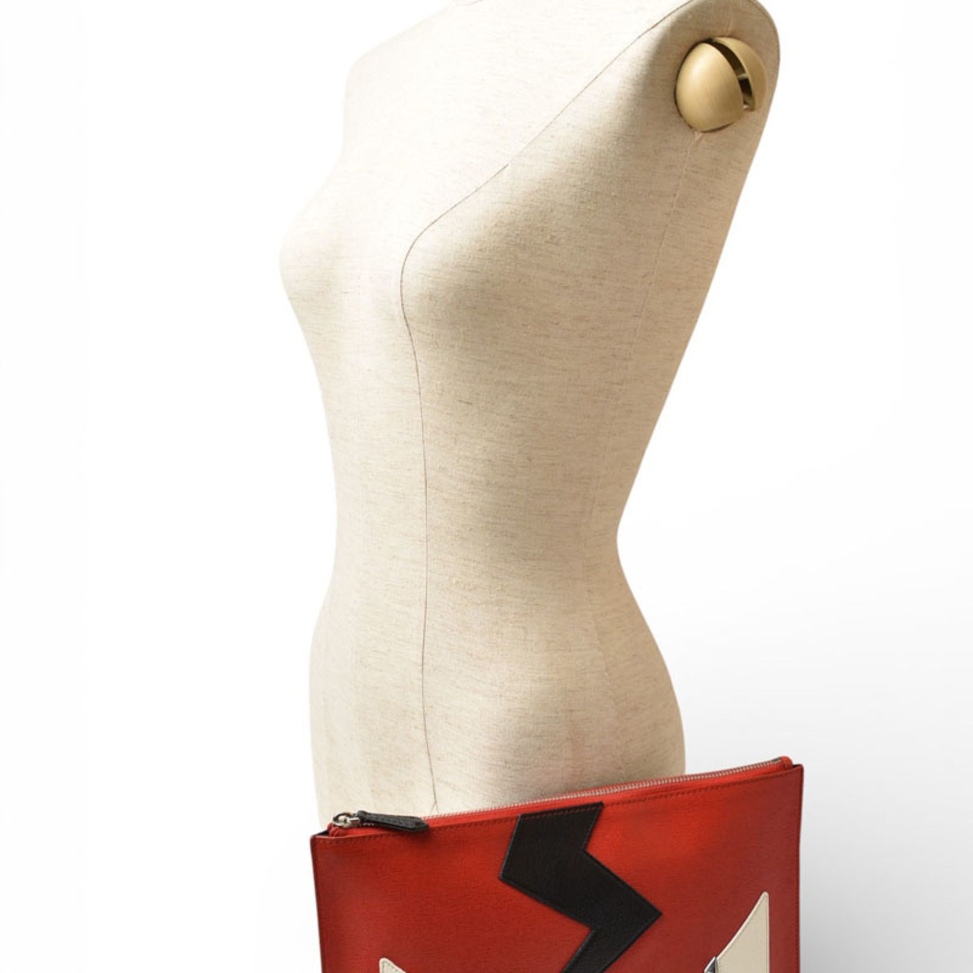 Canvas Clutch Bag (Pre-Owned) - Fendi - Modalova