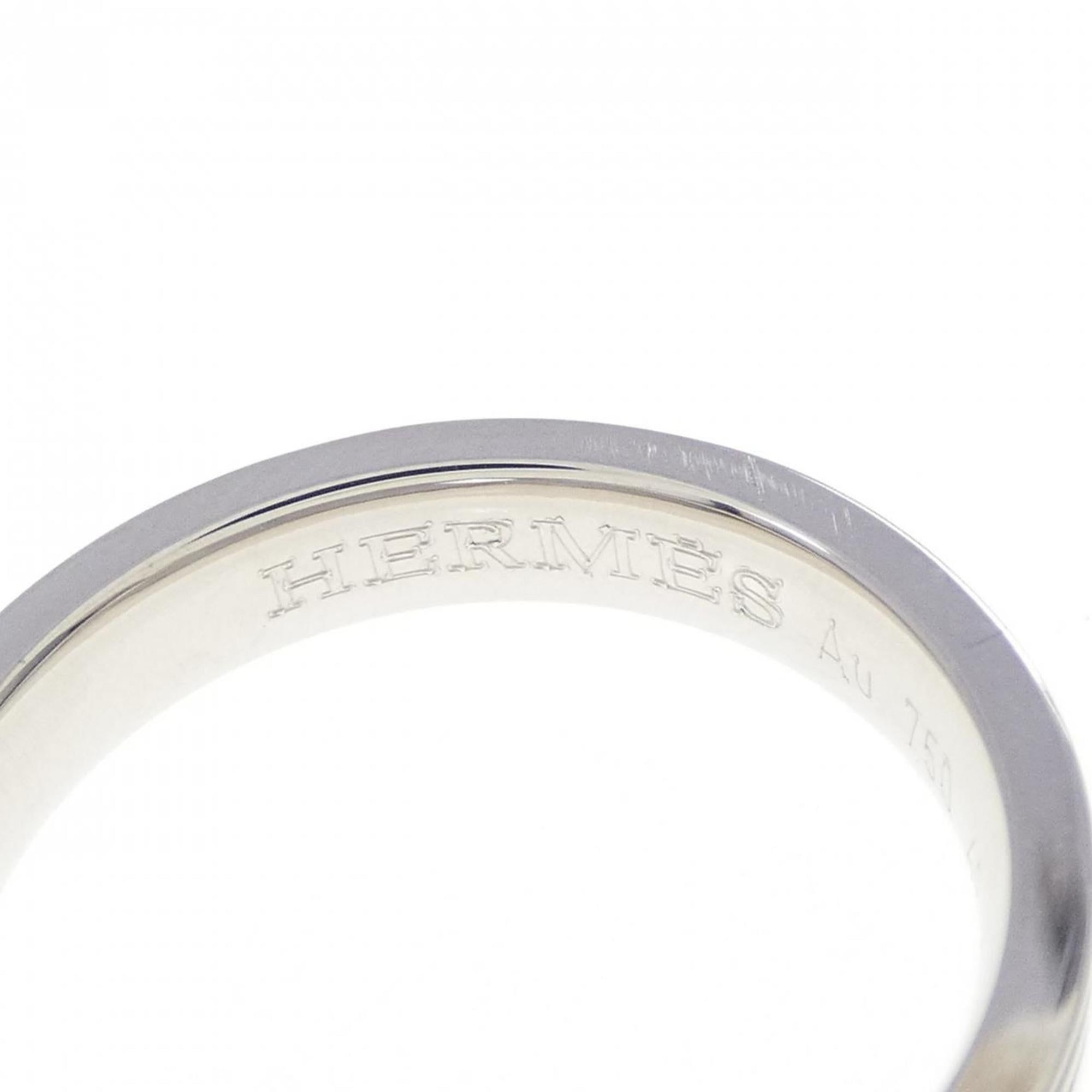White Gold (18K) Band Ring (Pre-Owned) - Hermes - Modalova