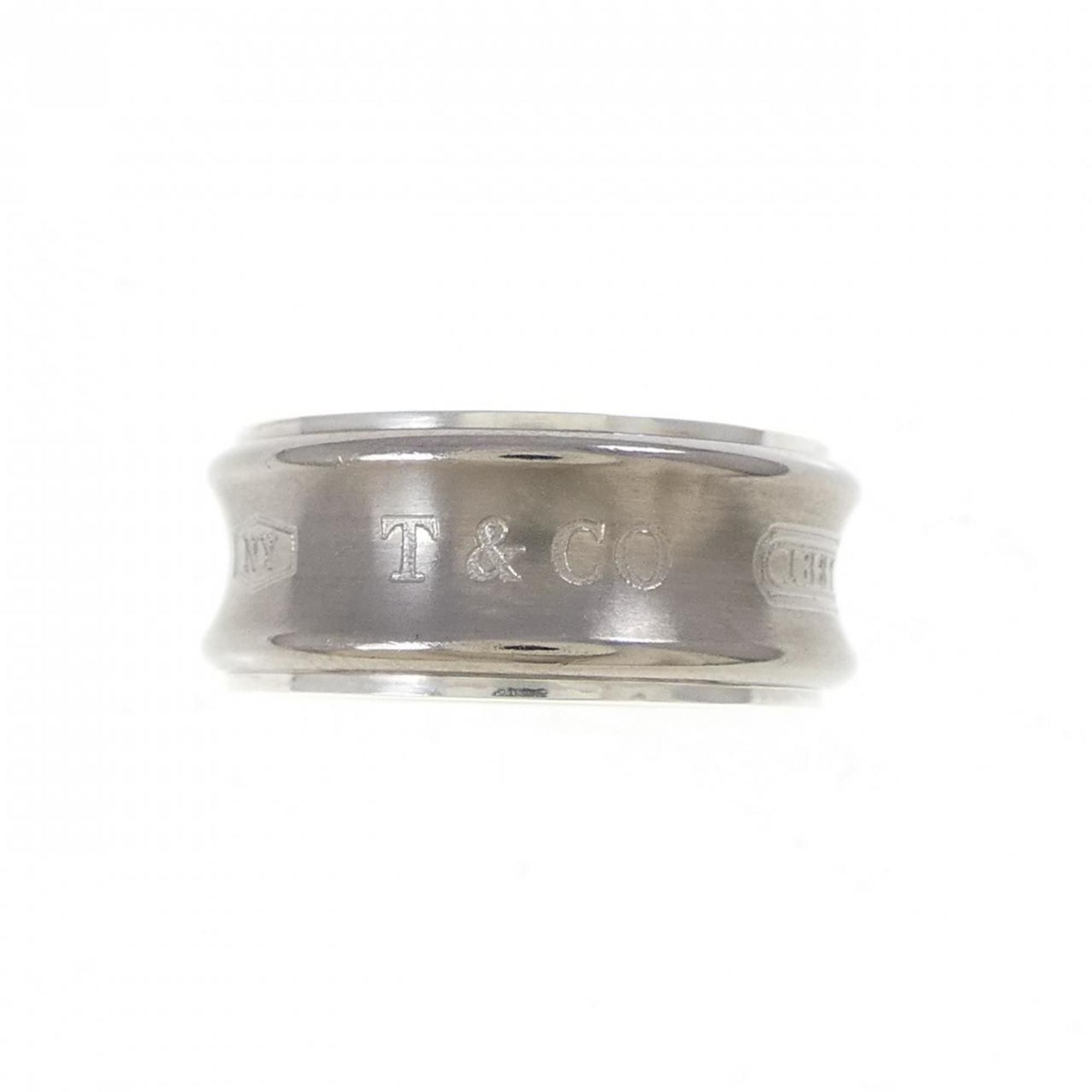 Silver 925 Titanium Band Ring (Pre-Owned) - Tiffany - Modalova