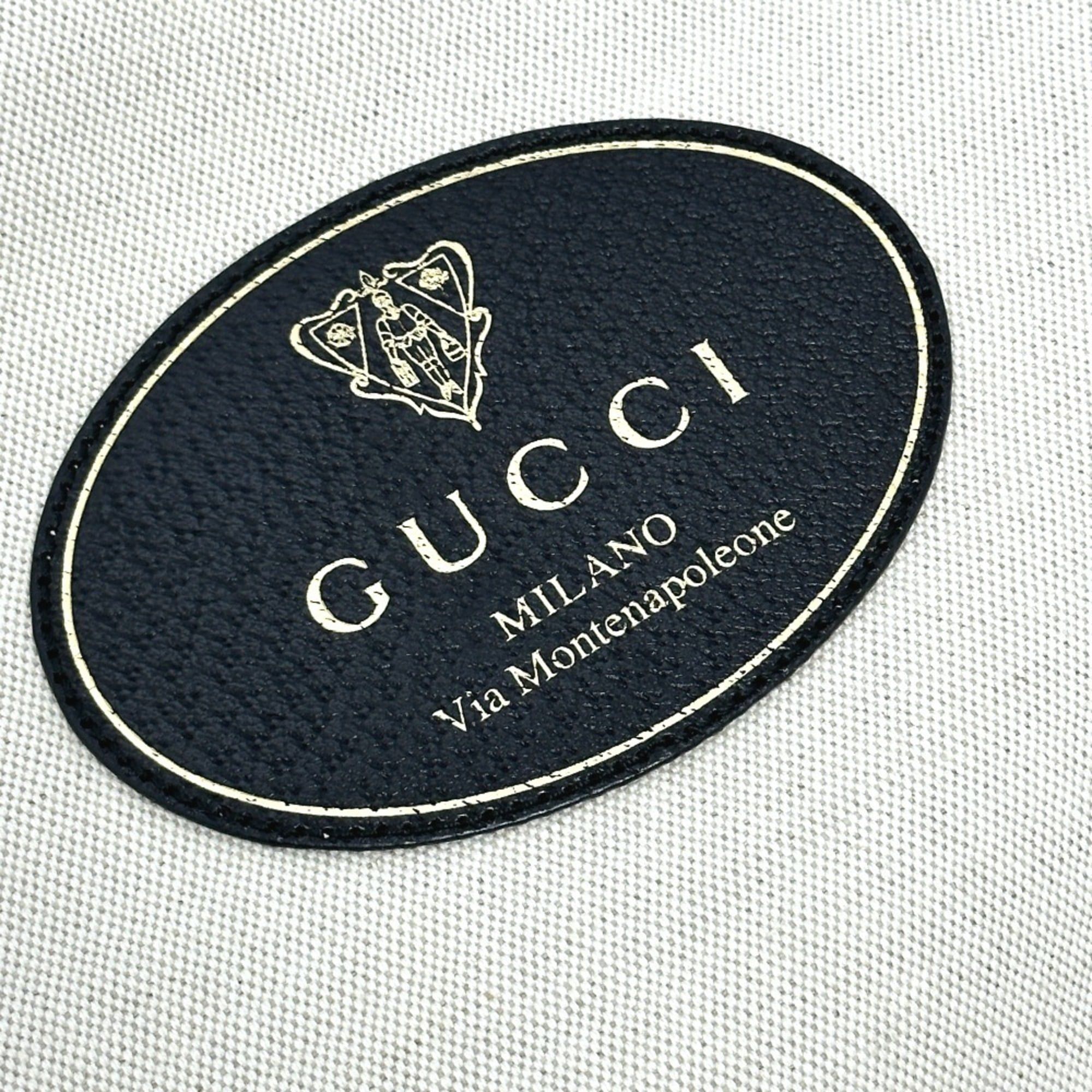 Canvas Leather Handbag (Pre-Owned) - Gucci - Modalova