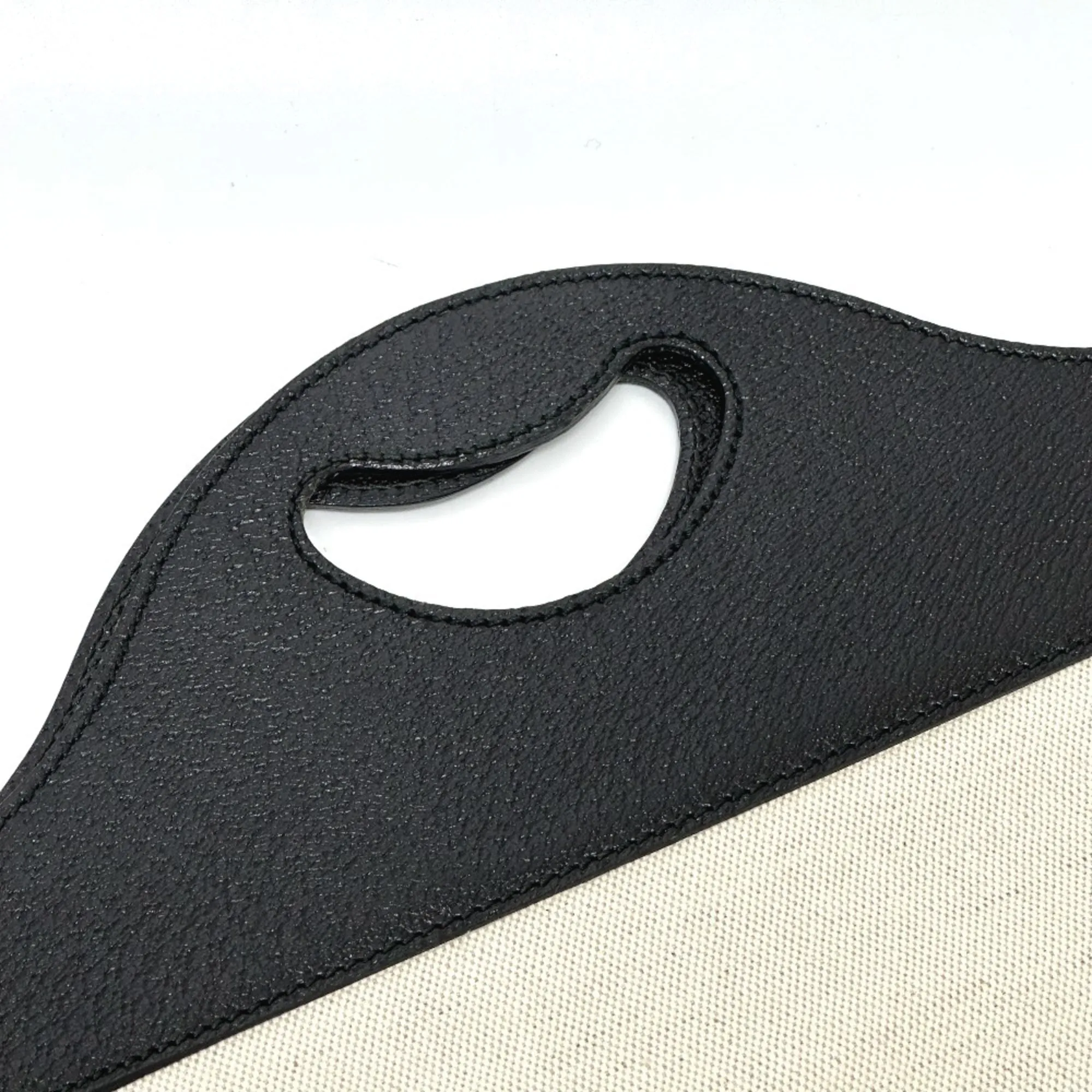 Canvas Leather Handbag (Pre-Owned) - Gucci - Modalova