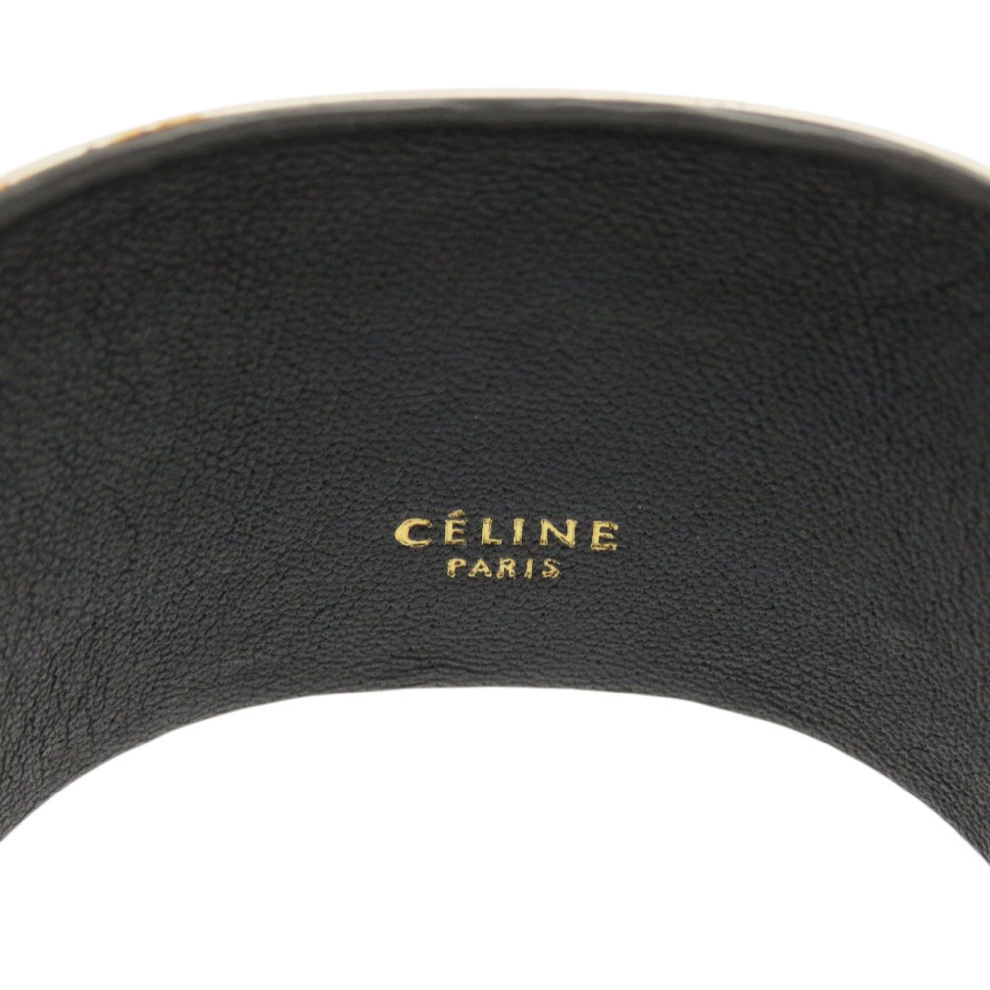 Leather Metal Bangle (Pre-Owned) - Celine - Modalova