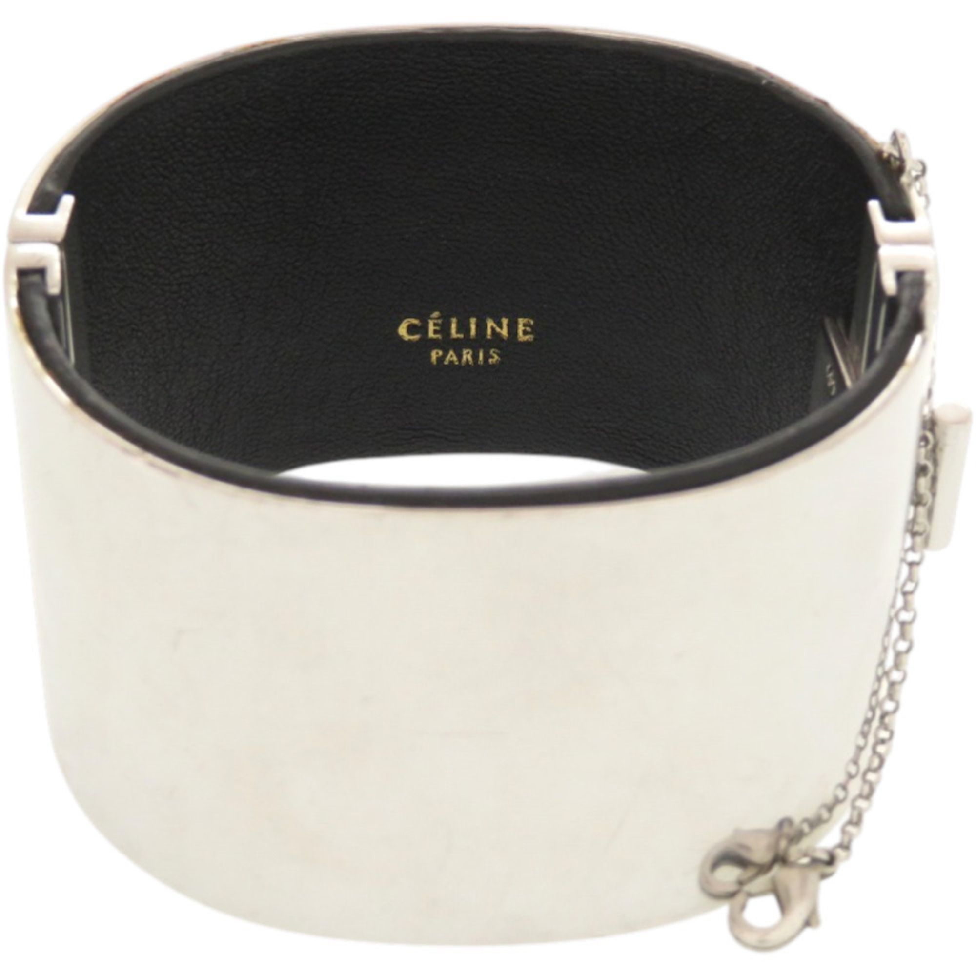 Leather Metal Bangle (Pre-Owned) - Celine - Modalova