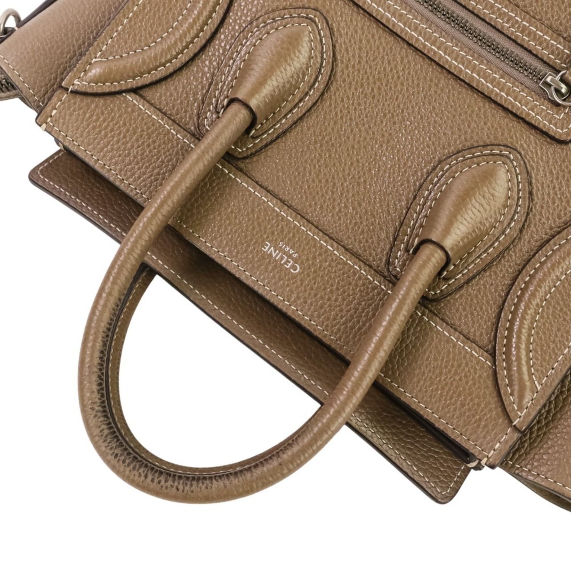 Celine Brown Leather (Pre-Owned) - Celine - Modalova