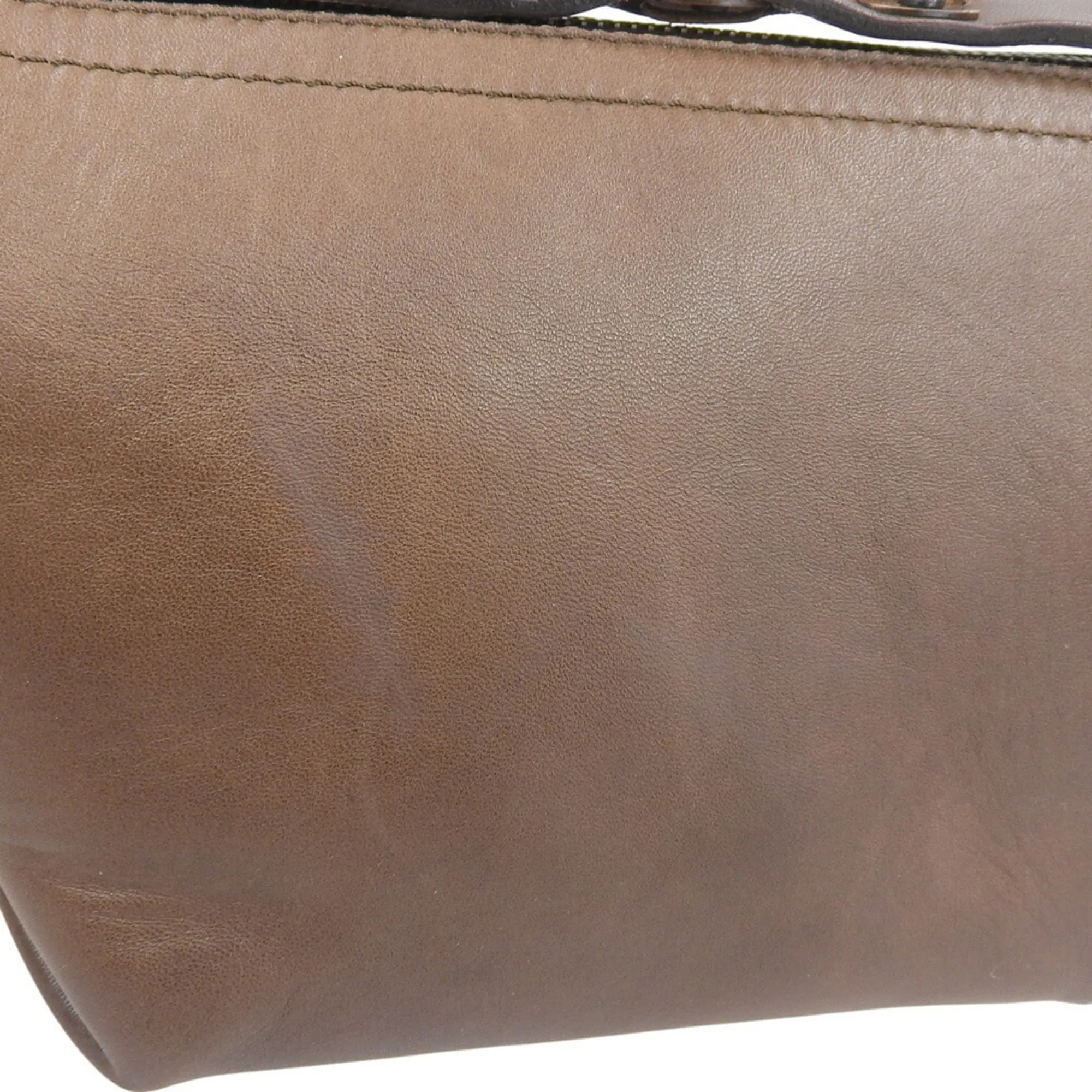Dark Leather Shoulder Bag (Pre-Owned) - Celine - Modalova