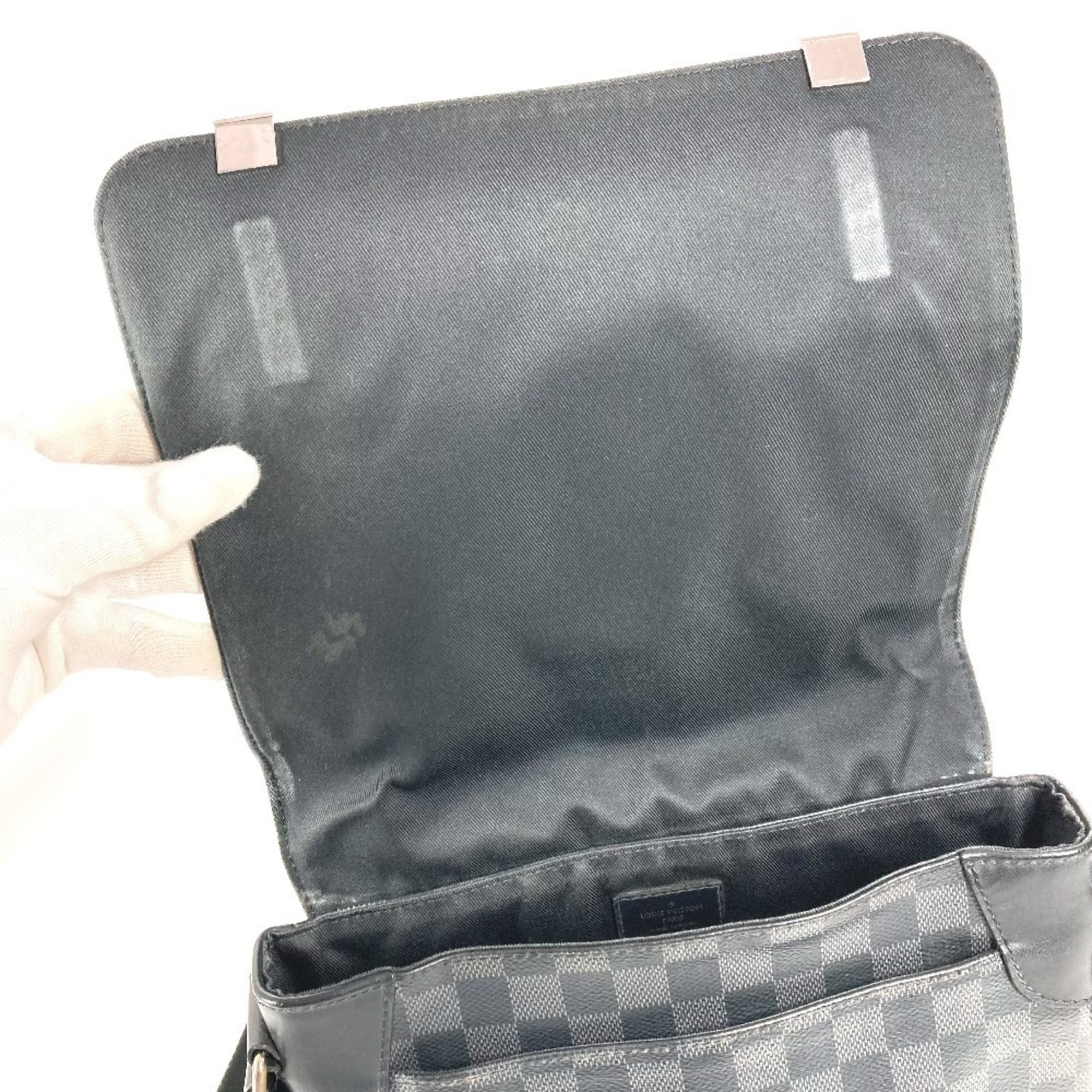 Damier Graphite Damier Graphite Shoulder Bag (Pre-Owned) - Louis Vuitton - Modalova