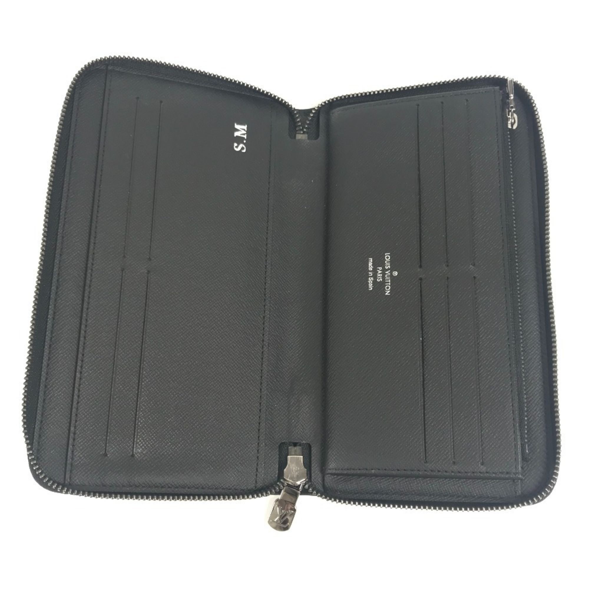 Monogram Eclipse Monogram Eclipse Long Wallet (Bi-Fold) (Pre-Owned) - Louis Vuitton - Modalova